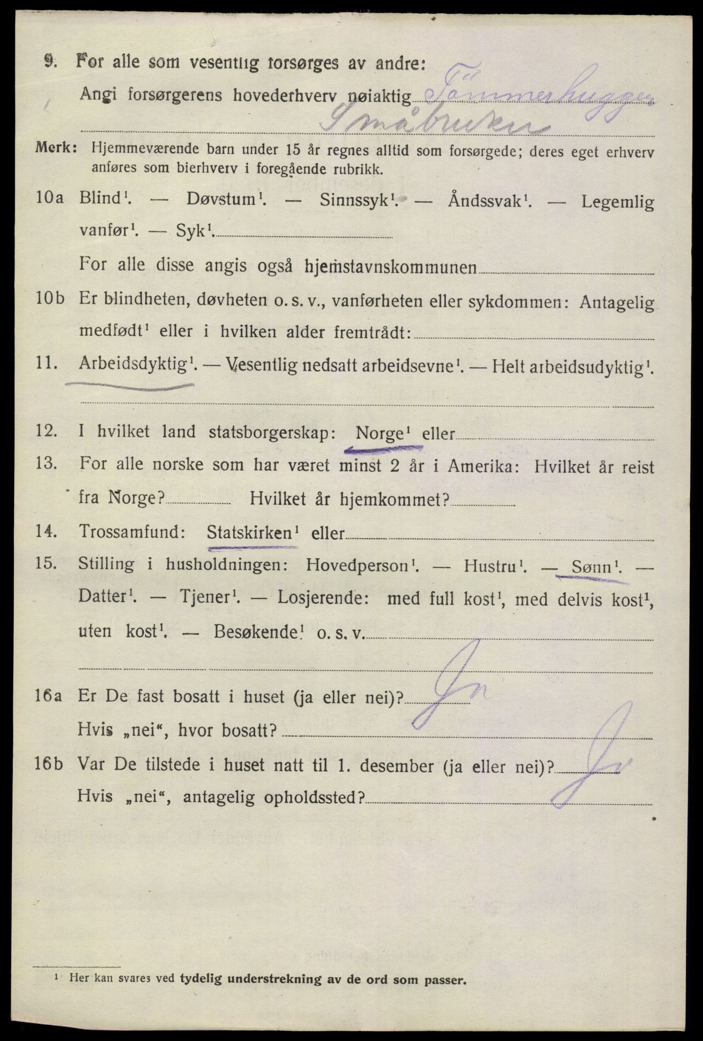 SAKO, 1920 census for Øvre Eiker, 1920, p. 17535