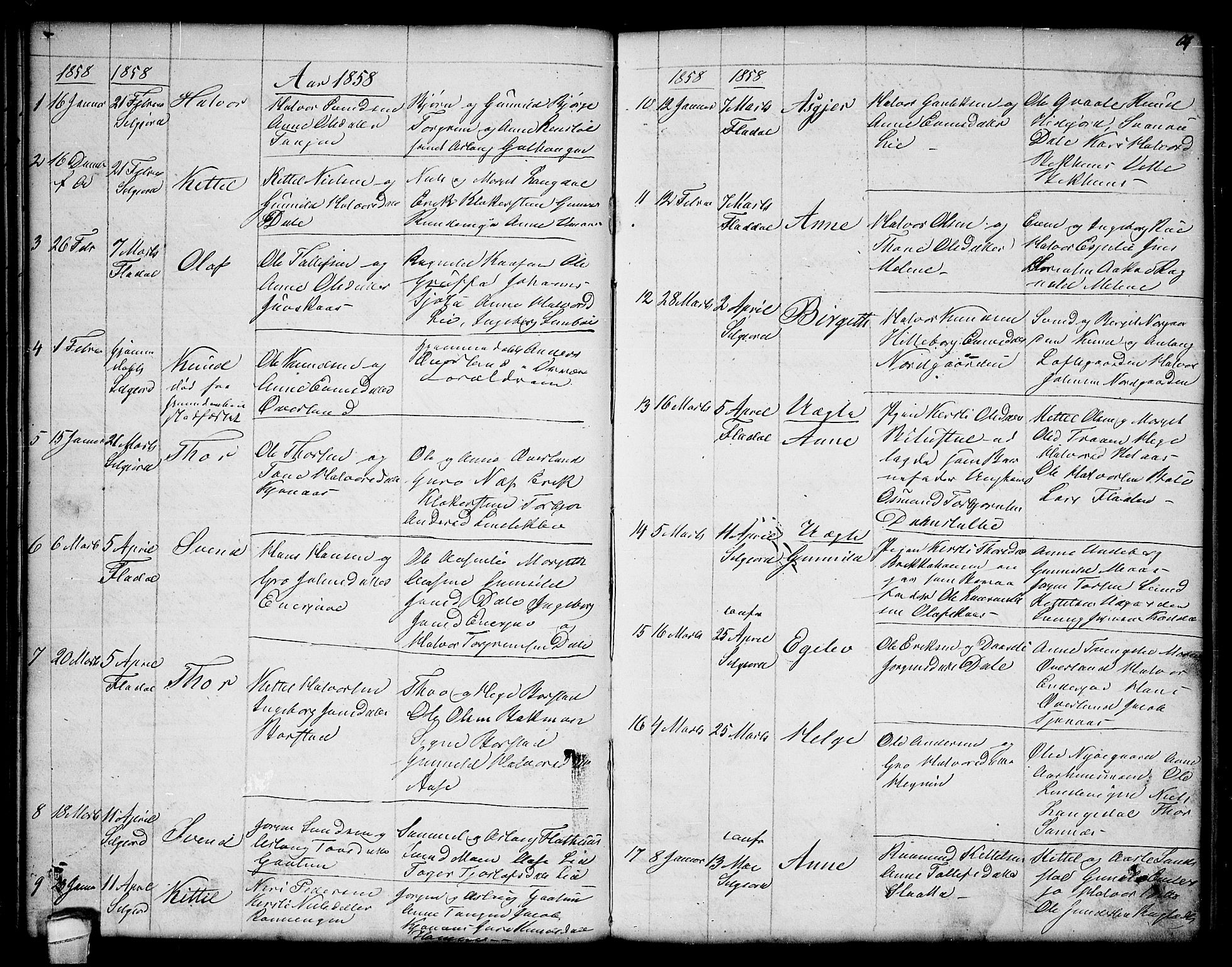 Seljord kirkebøker, SAKO/A-20/G/Ga/L0002: Parish register (copy) no. I 2, 1838-1866, p. 67