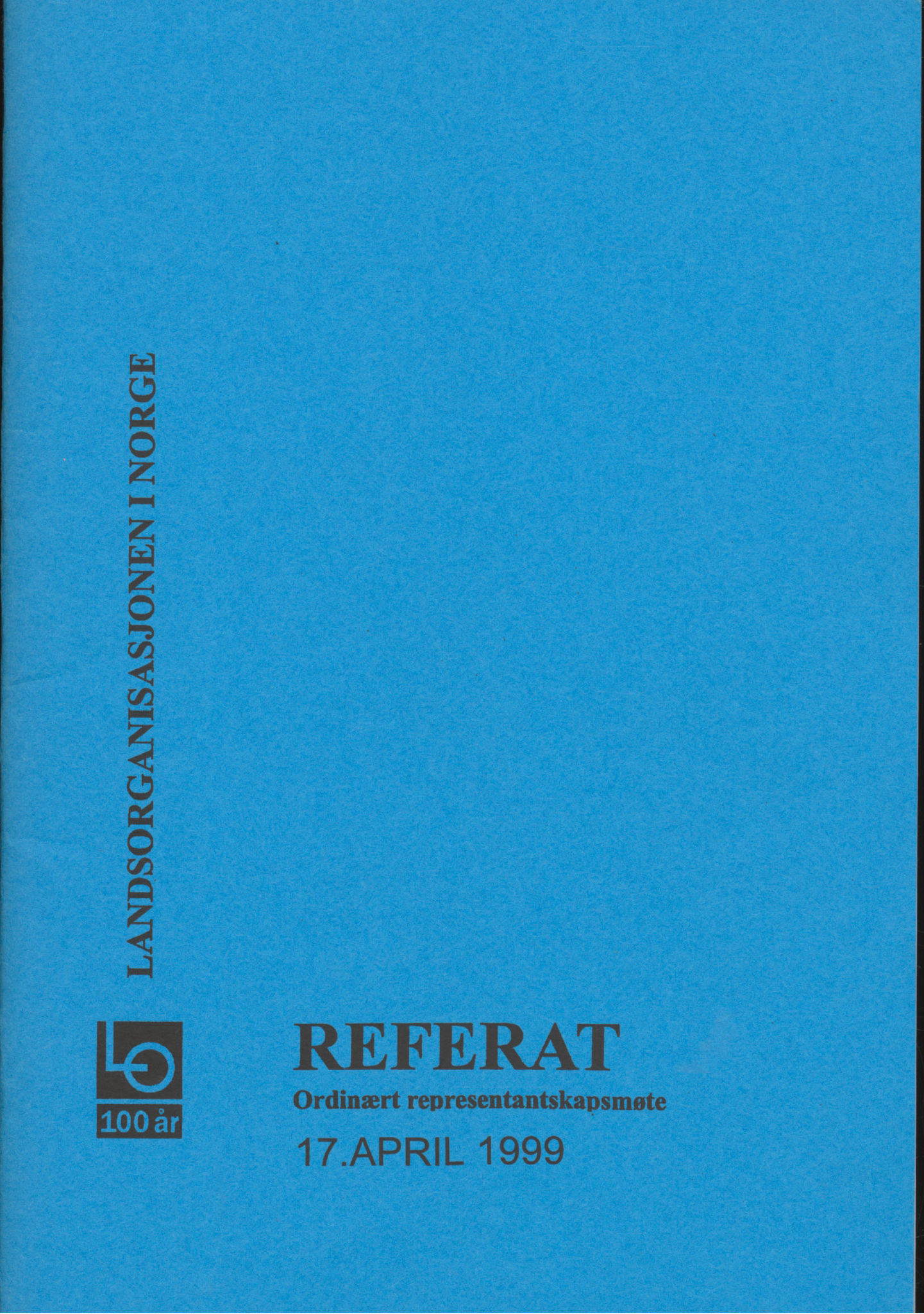 Landsorganisasjonen i Norge, AAB/ARK-1579, 1993-2008, p. 499