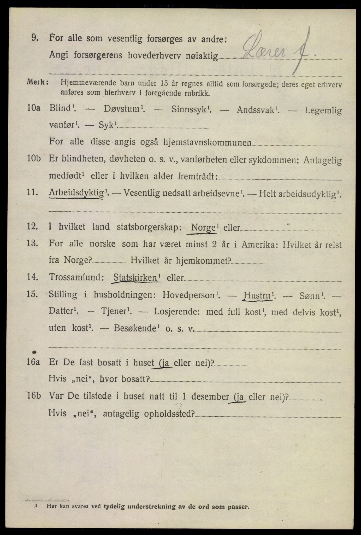 SAKO, 1920 census for Røyken, 1920, p. 2877