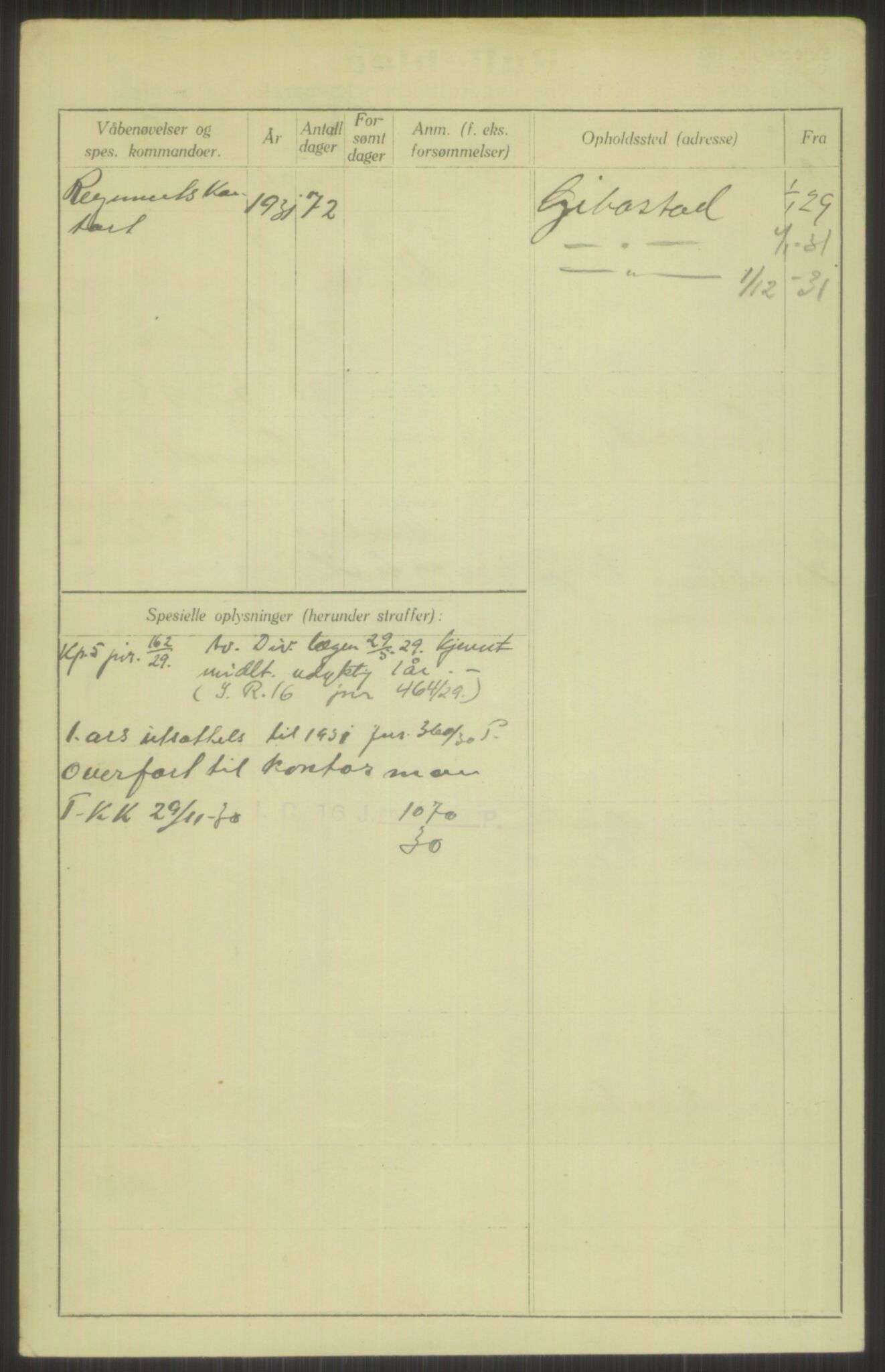 Forsvaret, Troms infanteriregiment nr. 16, AV/RA-RAFA-3146/P/Pa/L0013/0004: Rulleblad / Rulleblad for regimentets menige mannskaper, årsklasse 1929, 1929, p. 834