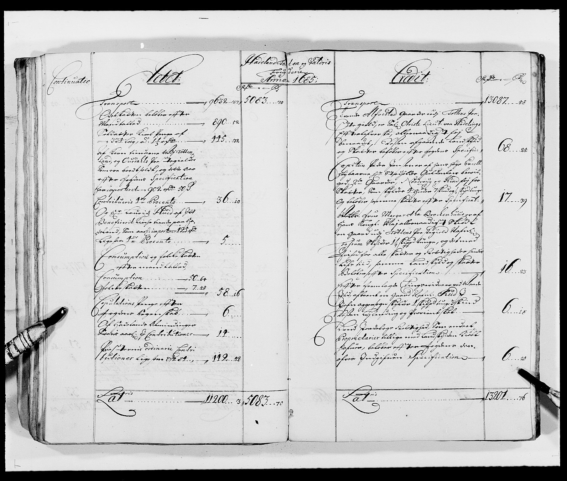 Rentekammeret inntil 1814, Reviderte regnskaper, Fogderegnskap, RA/EA-4092/R18/L1287: Fogderegnskap Hadeland, Toten og Valdres, 1688, p. 118