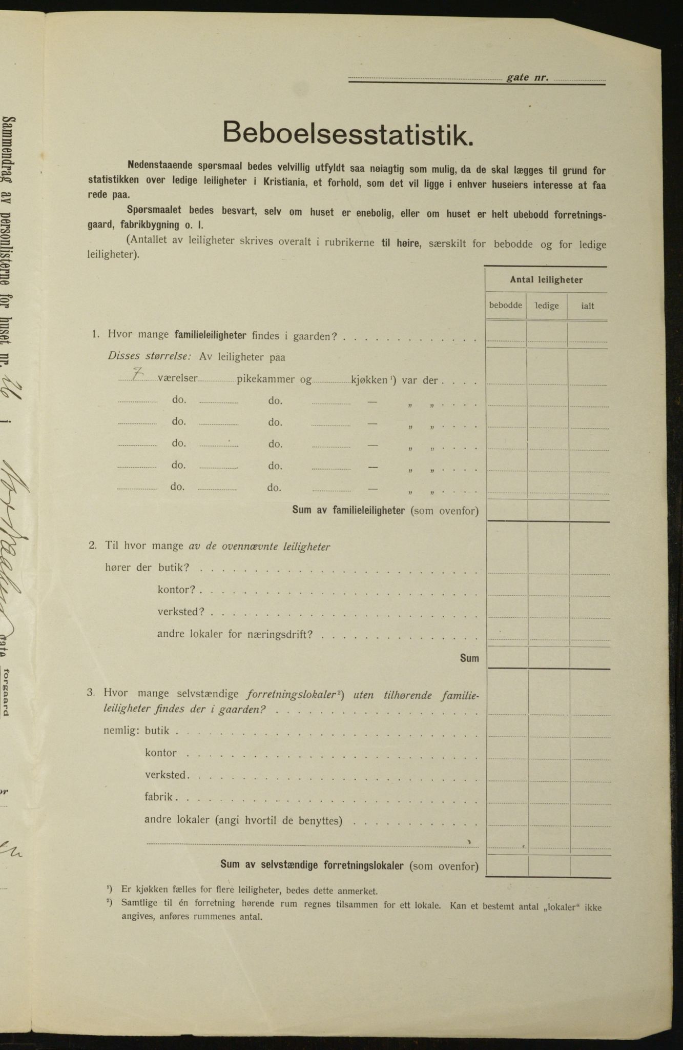 OBA, Municipal Census 1912 for Kristiania, 1912, p. 74096