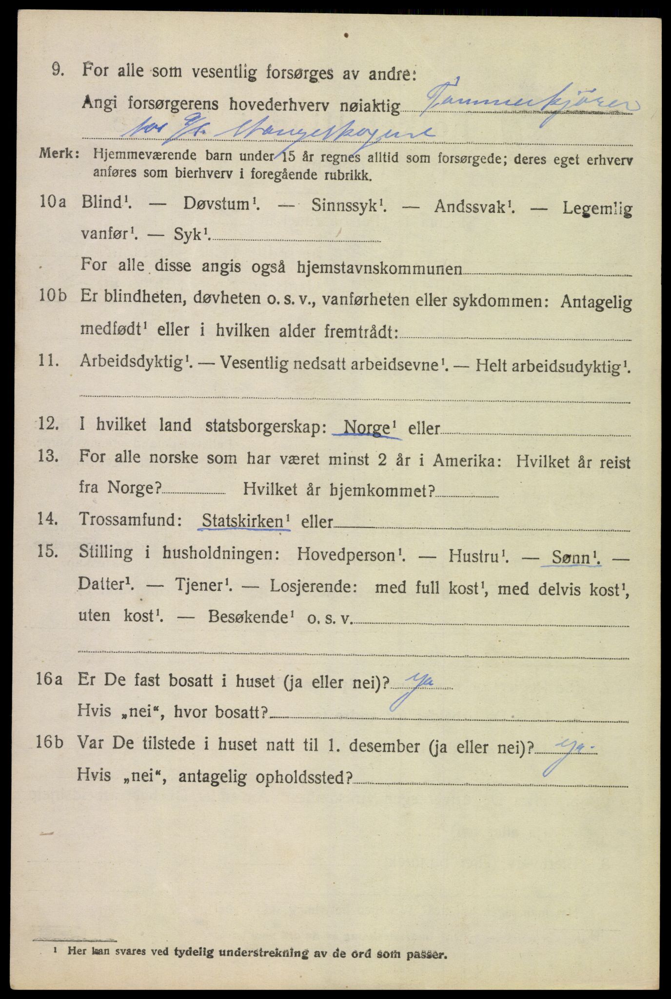 SAH, 1920 census for Eidskog, 1920, p. 2760
