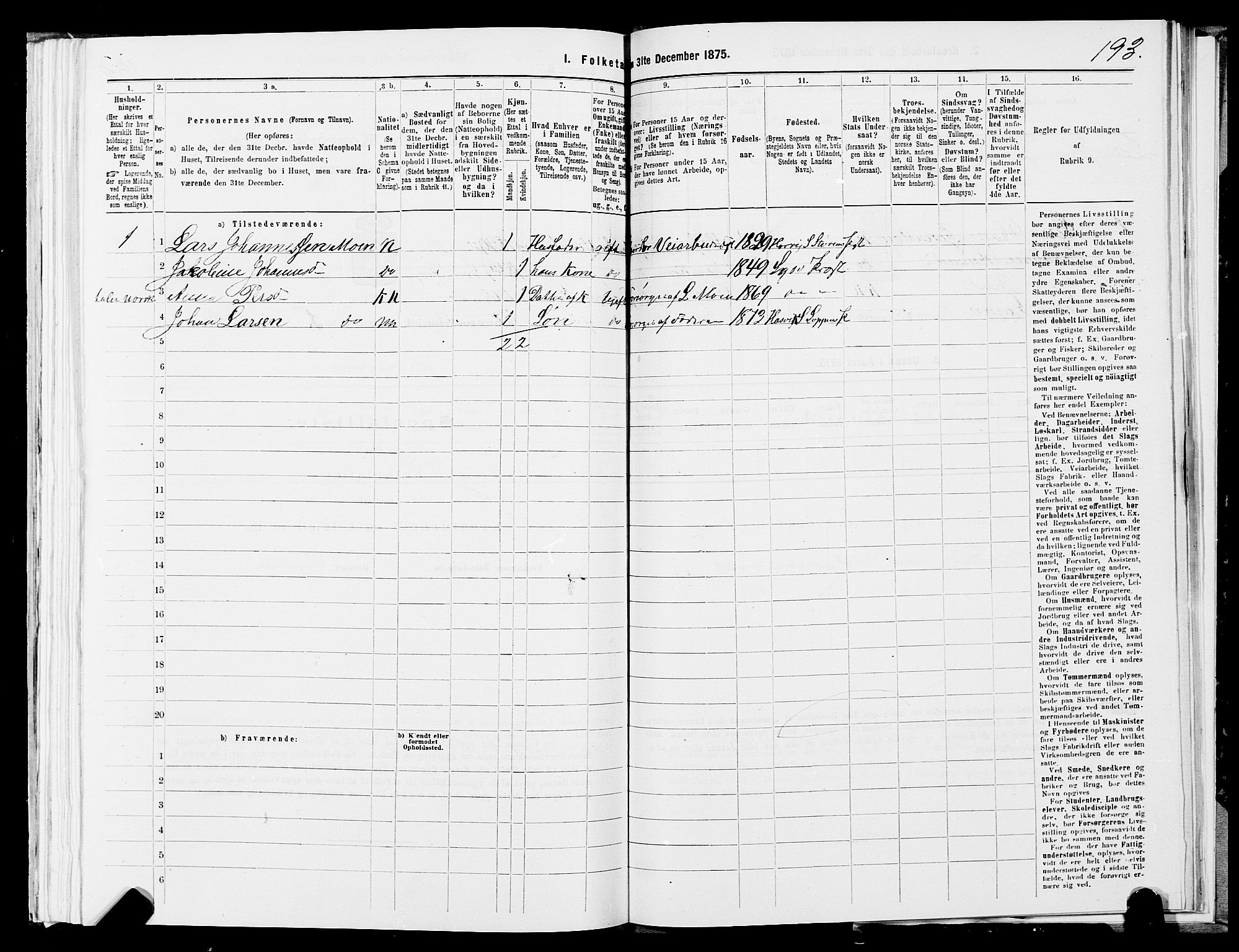 SATØ, 1875 census for 2030P Sør-Varanger, 1875, p. 2193