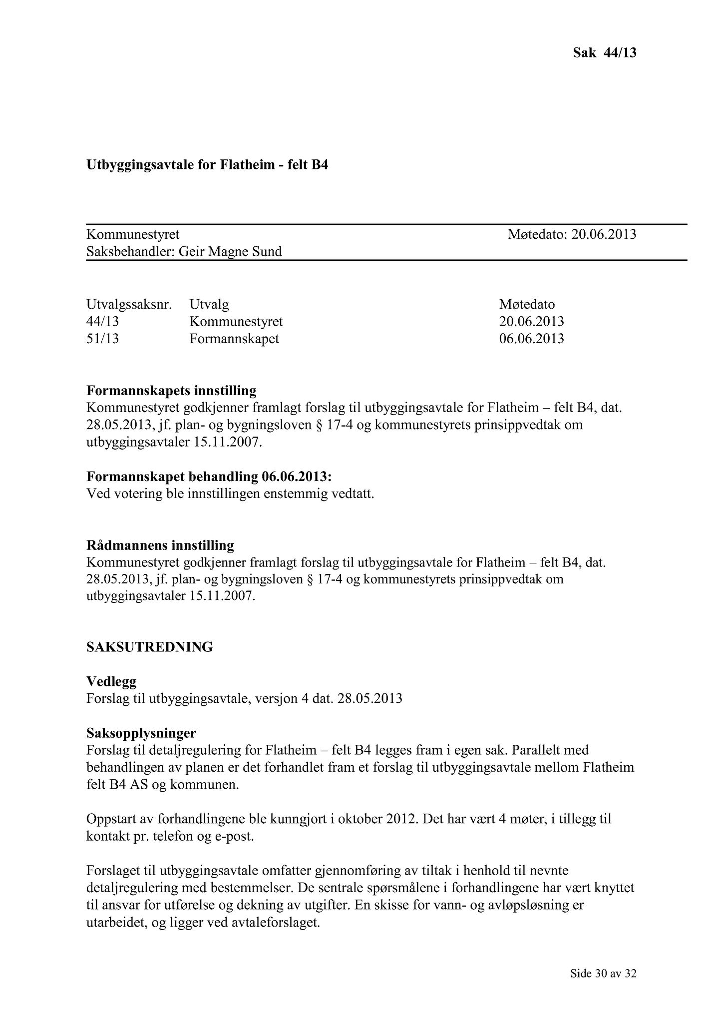 Klæbu Kommune, TRKO/KK/01-KS/L006: Kommunestyret - Møtedokumenter, 2013, p. 854