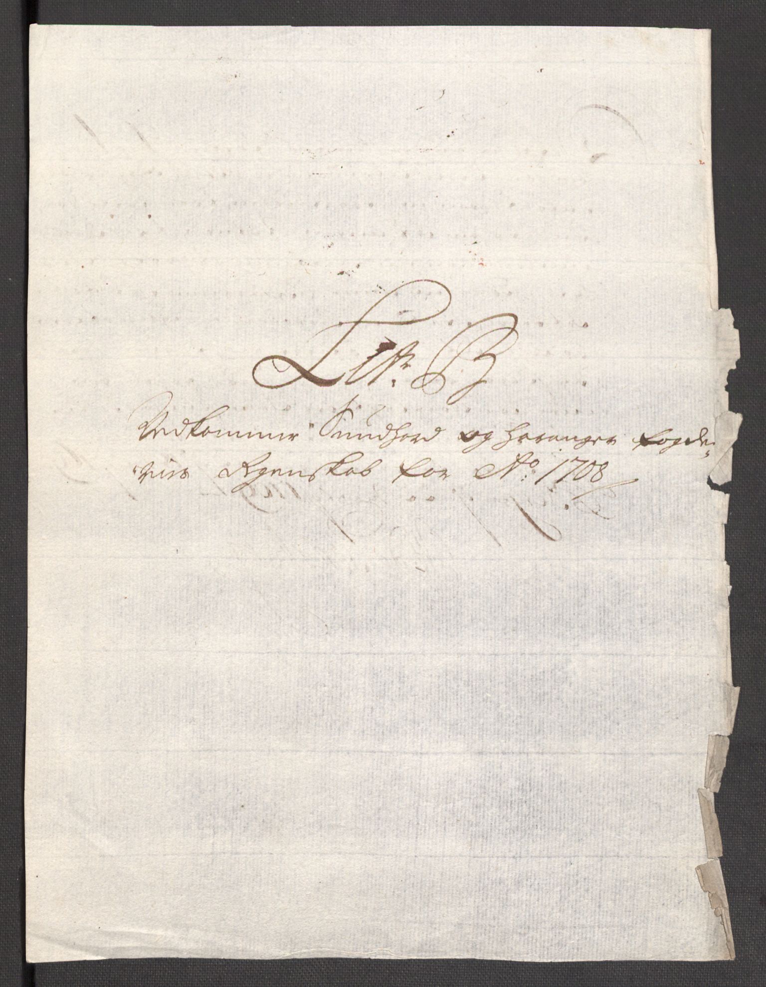 Rentekammeret inntil 1814, Reviderte regnskaper, Fogderegnskap, AV/RA-EA-4092/R48/L2985: Fogderegnskap Sunnhordland og Hardanger, 1708, p. 36