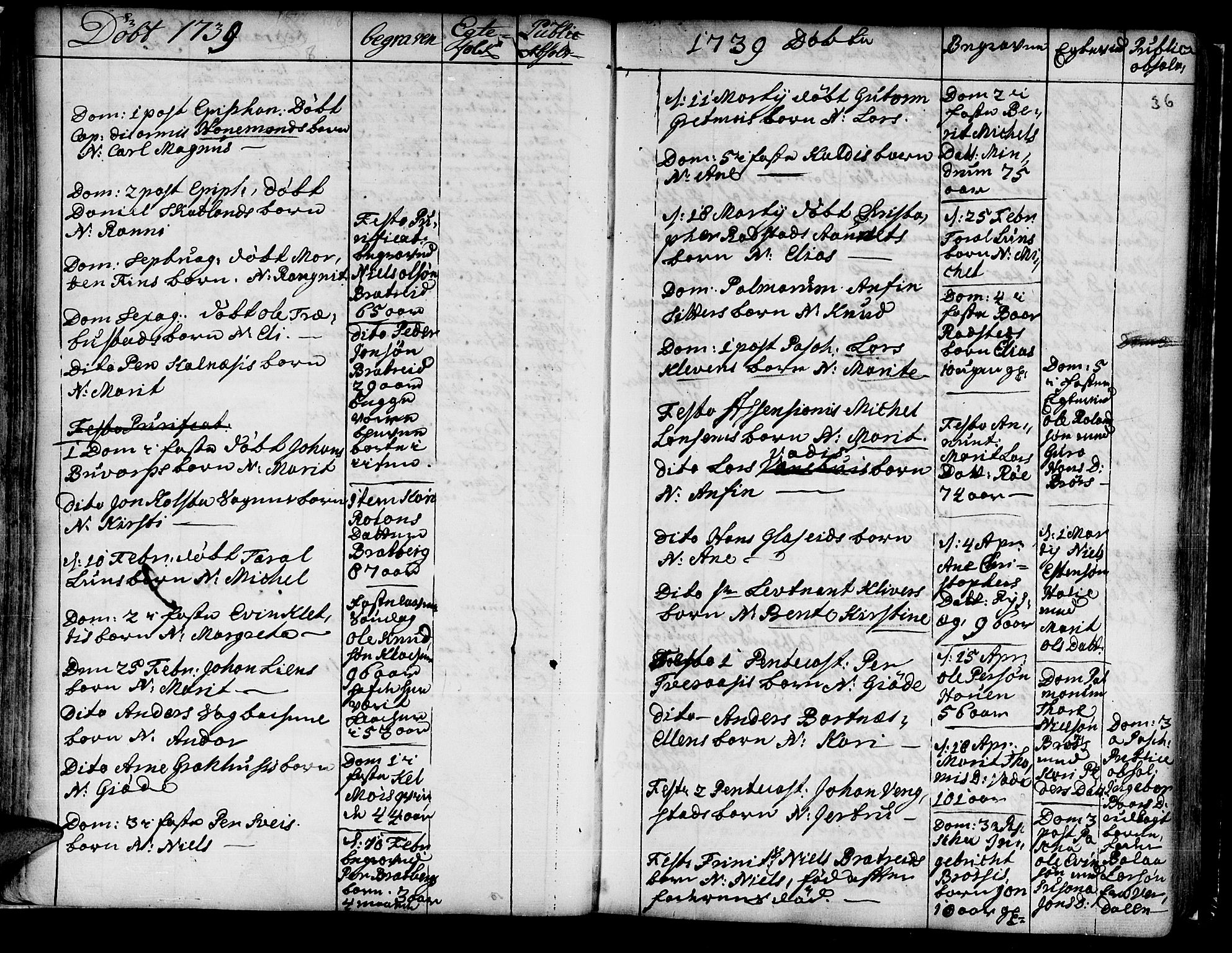Ministerialprotokoller, klokkerbøker og fødselsregistre - Nord-Trøndelag, SAT/A-1458/741/L0385: Parish register (official) no. 741A01, 1722-1815, p. 36