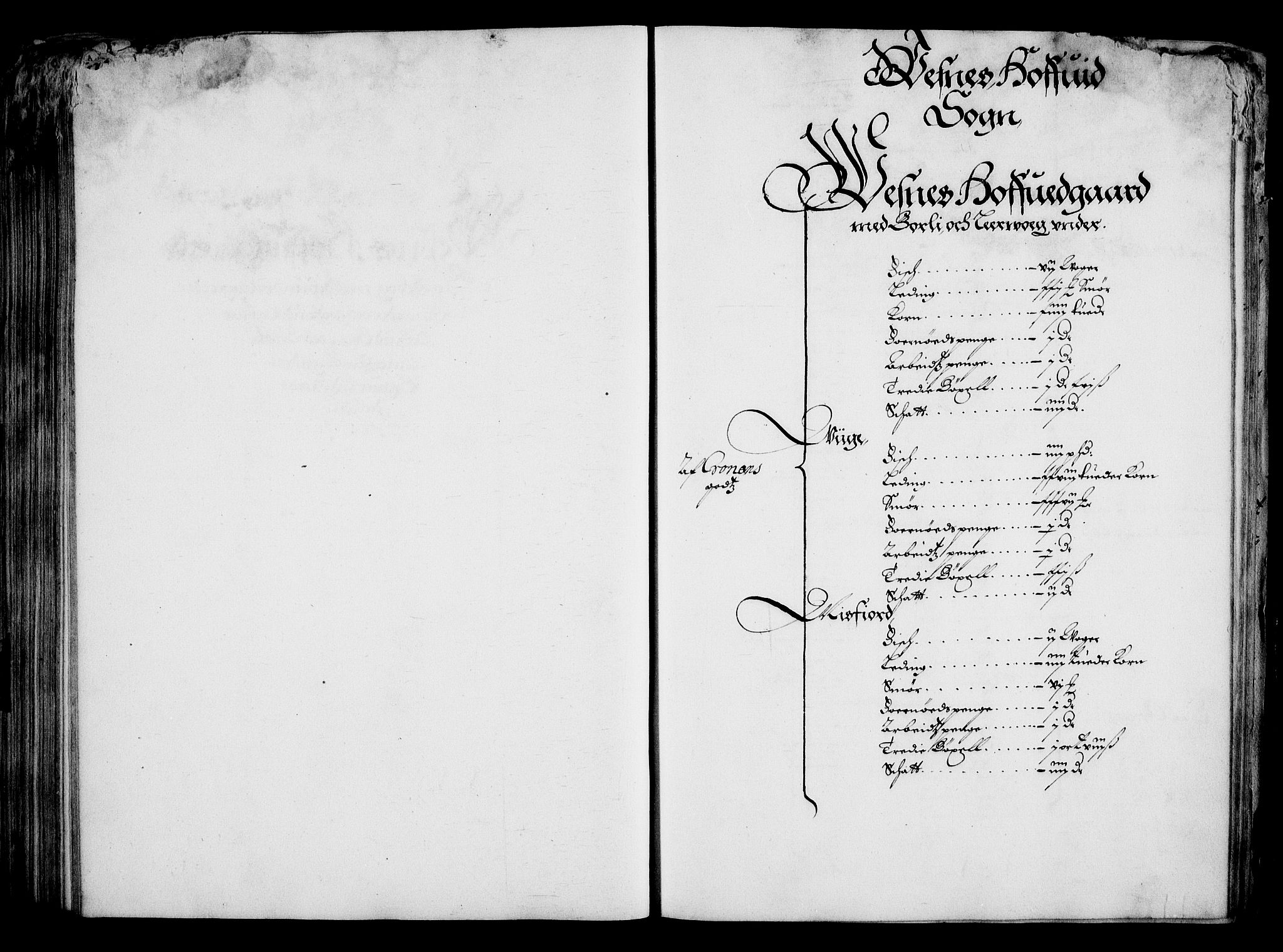 Rentekammeret inntil 1814, Realistisk ordnet avdeling, RA/EA-4070/On/L0001/0001: Statens gods / [Jj 1]: Jordebok over Hannibal Sehesteds gods, 1651, p. 202