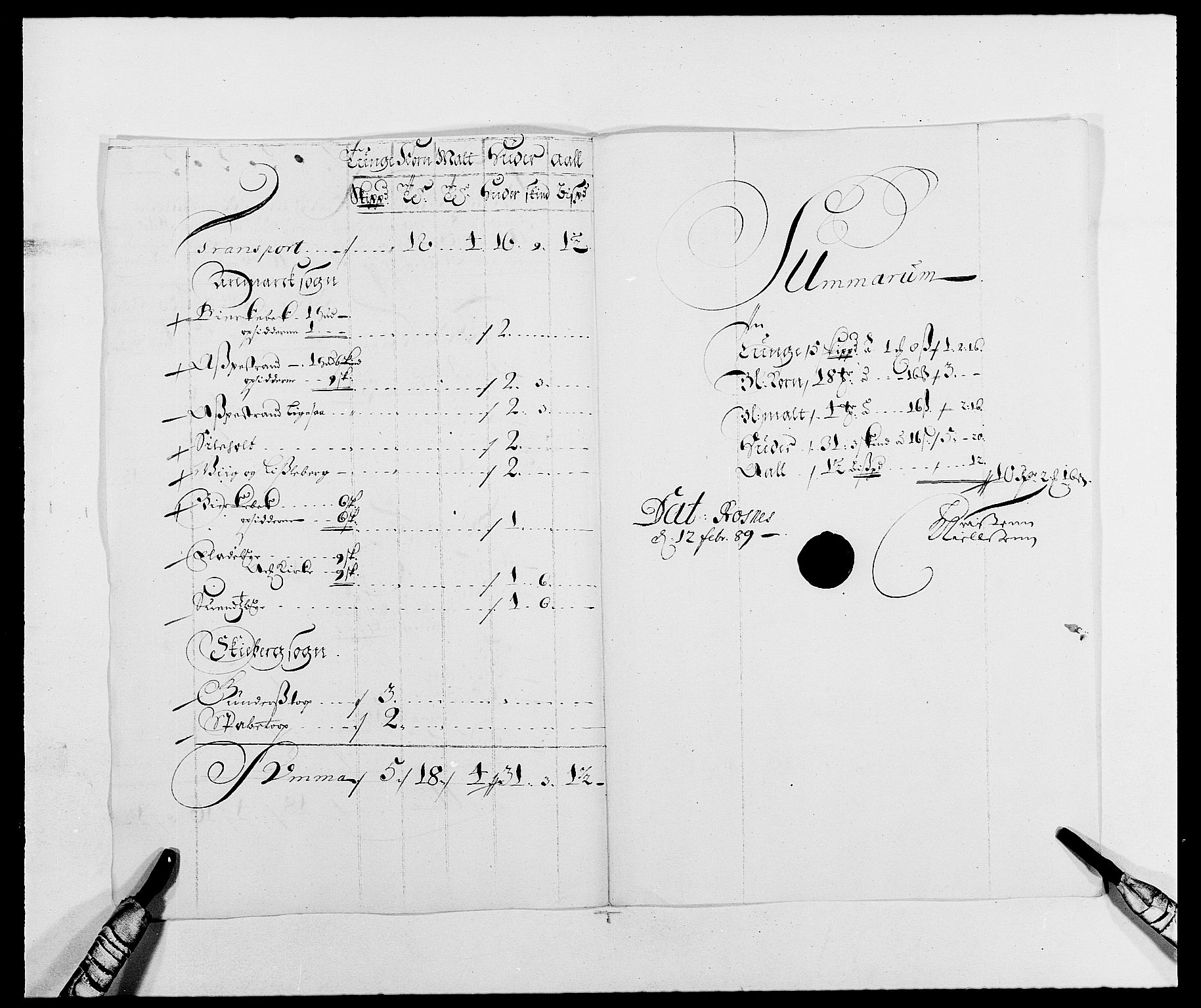 Rentekammeret inntil 1814, Reviderte regnskaper, Fogderegnskap, RA/EA-4092/R01/L0007: Fogderegnskap Idd og Marker, 1687-1688, p. 278