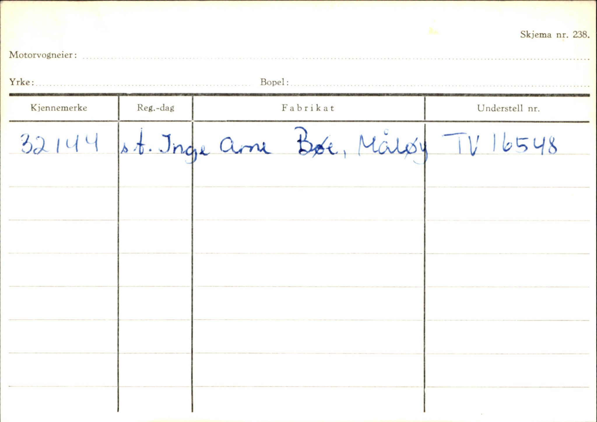 Statens vegvesen, Sogn og Fjordane vegkontor, SAB/A-5301/4/F/L0130: Eigarregister Eid T-Å. Høyanger A-O, 1945-1975, p. 668