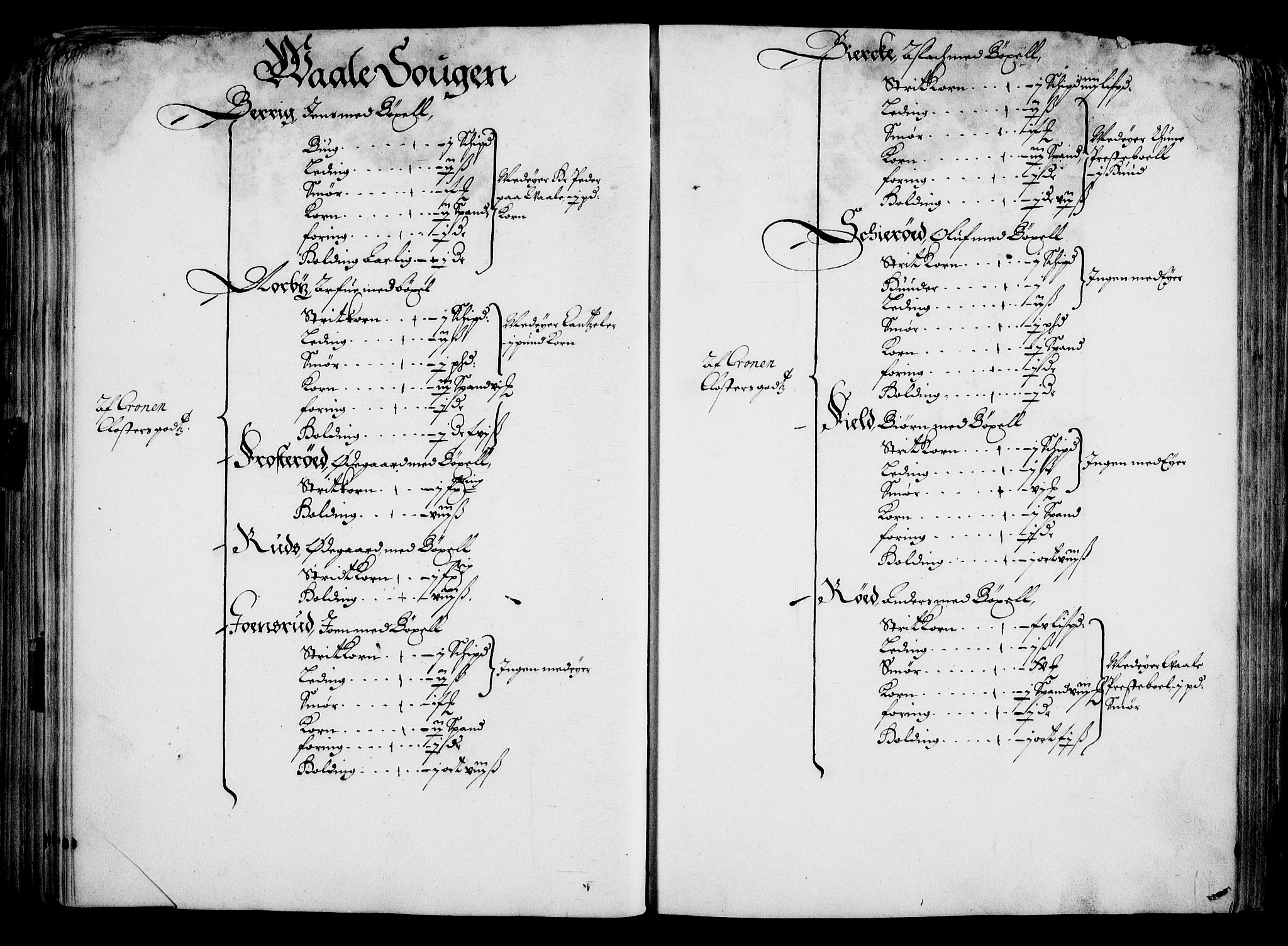 Rentekammeret inntil 1814, Realistisk ordnet avdeling, RA/EA-4070/On/L0001/0001: Statens gods / [Jj 1]: Jordebok over Hannibal Sehesteds gods, 1651, p. 147