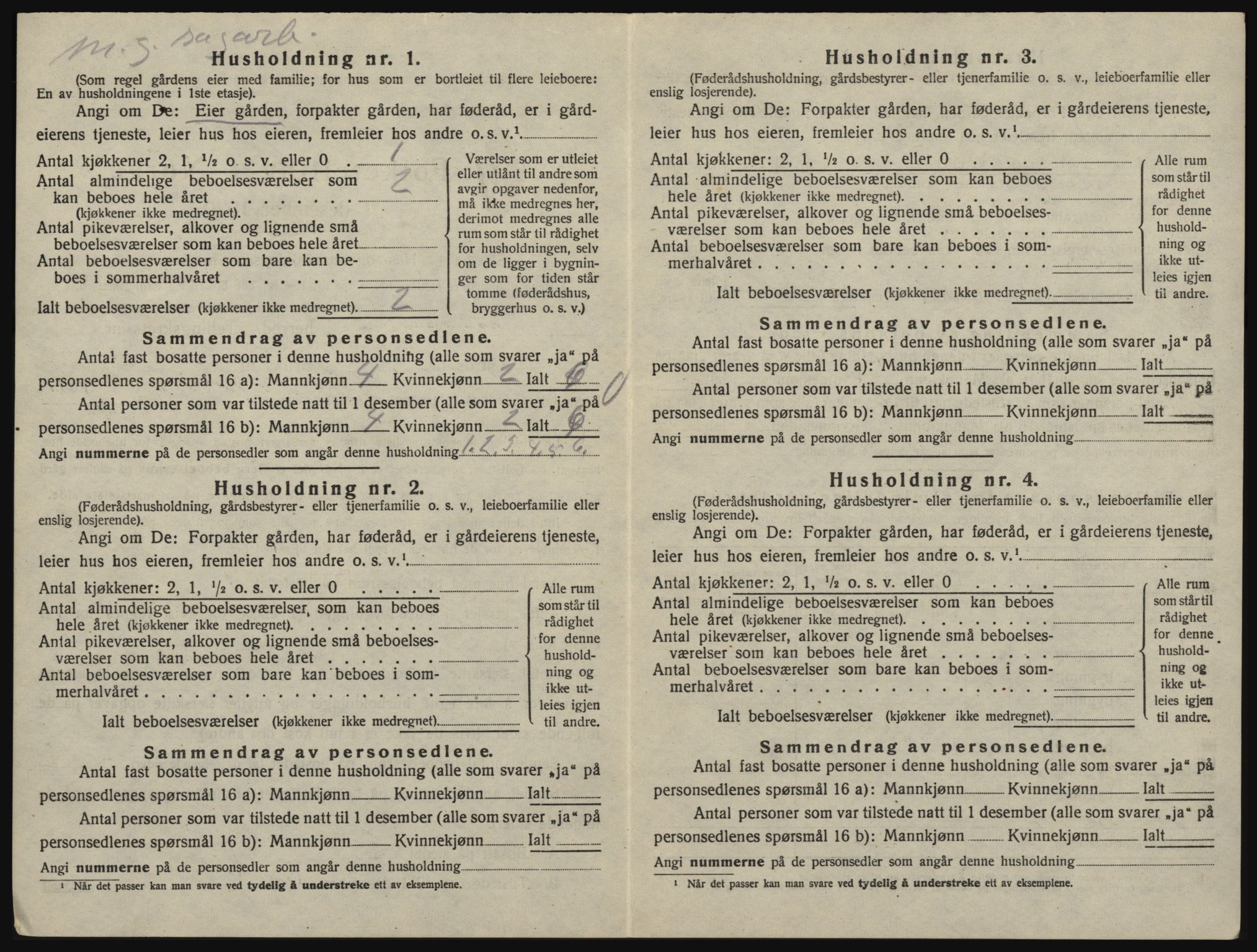 SAO, 1920 census for Glemmen, 1920, p. 2012