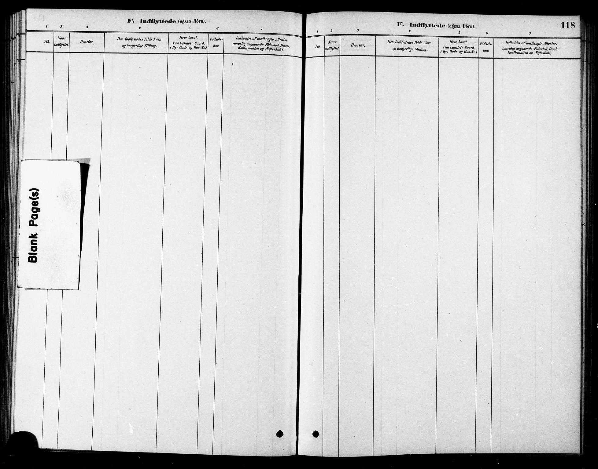 Ministerialprotokoller, klokkerbøker og fødselsregistre - Sør-Trøndelag, SAT/A-1456/685/L0972: Parish register (official) no. 685A09, 1879-1890, p. 118
