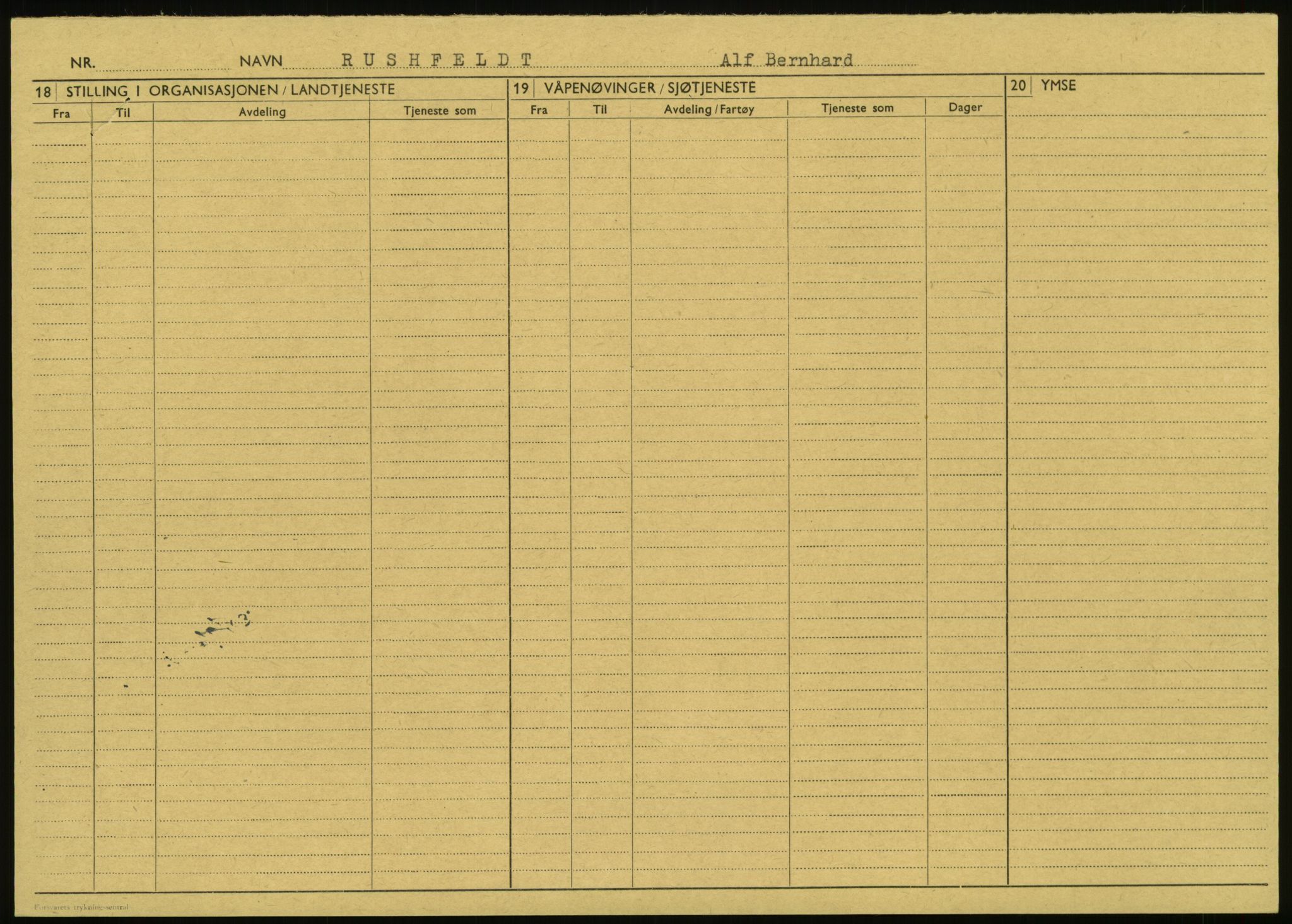 Forsvaret, Varanger bataljon, AV/RA-RAFA-2258/1/D/L0457: Rulleblad og tjenesteuttalelser for befal født 1910, 1920 og 1930, 1910-1930, p. 29