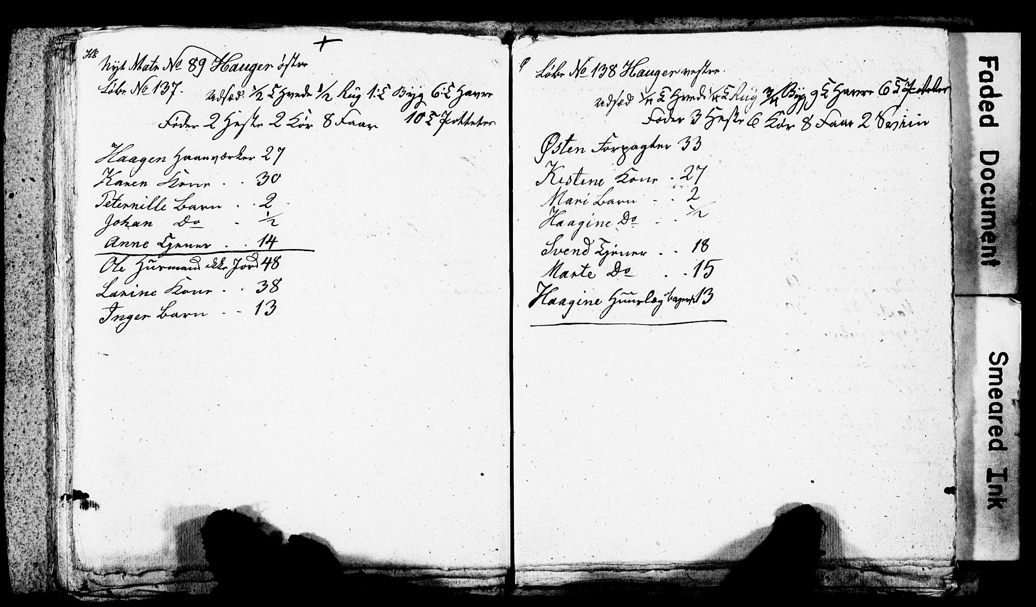 SAO, Census 1845 for Asker, 1845, p. 136