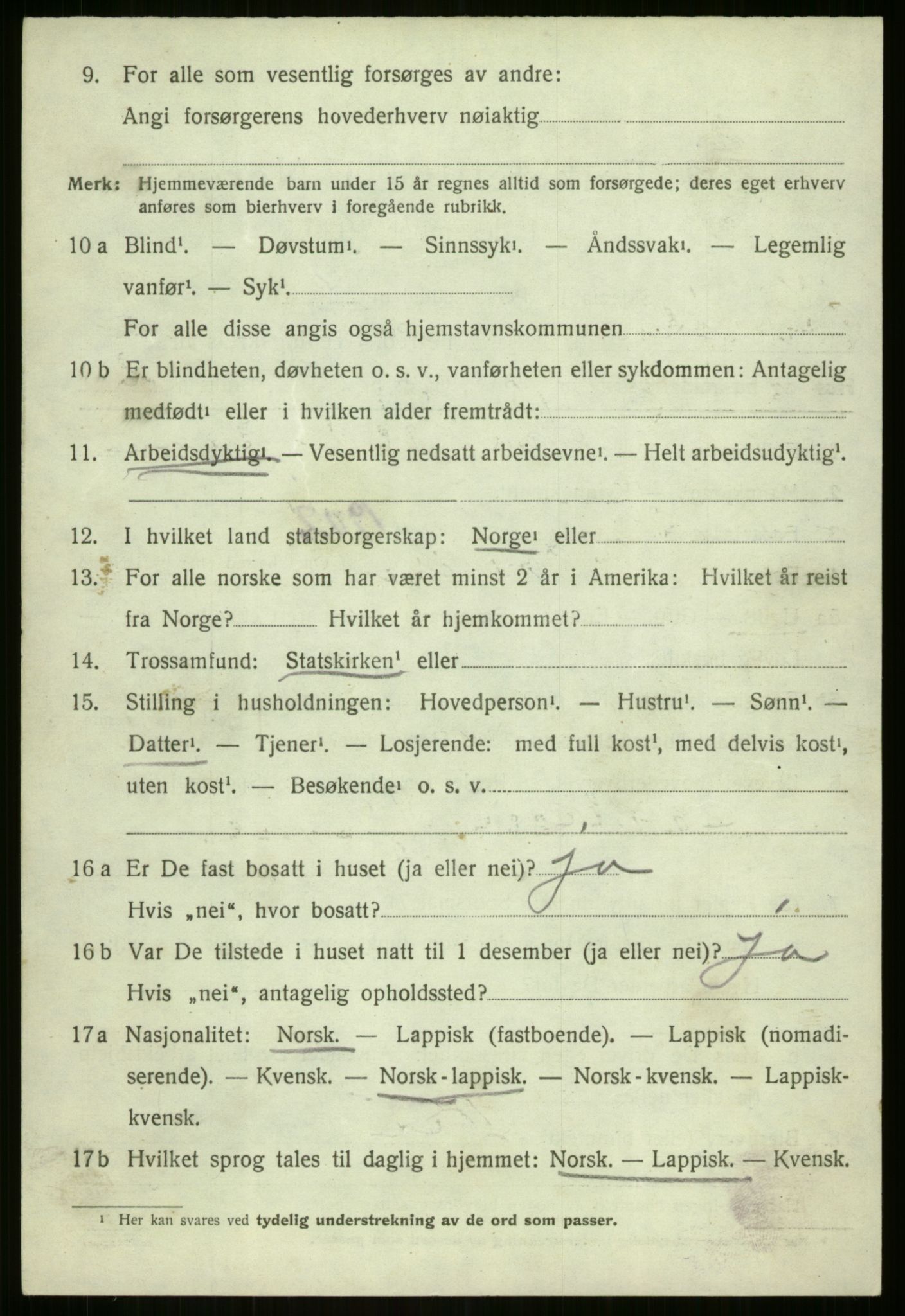 SATØ, 1920 census for Sørreisa, 1920, p. 3432