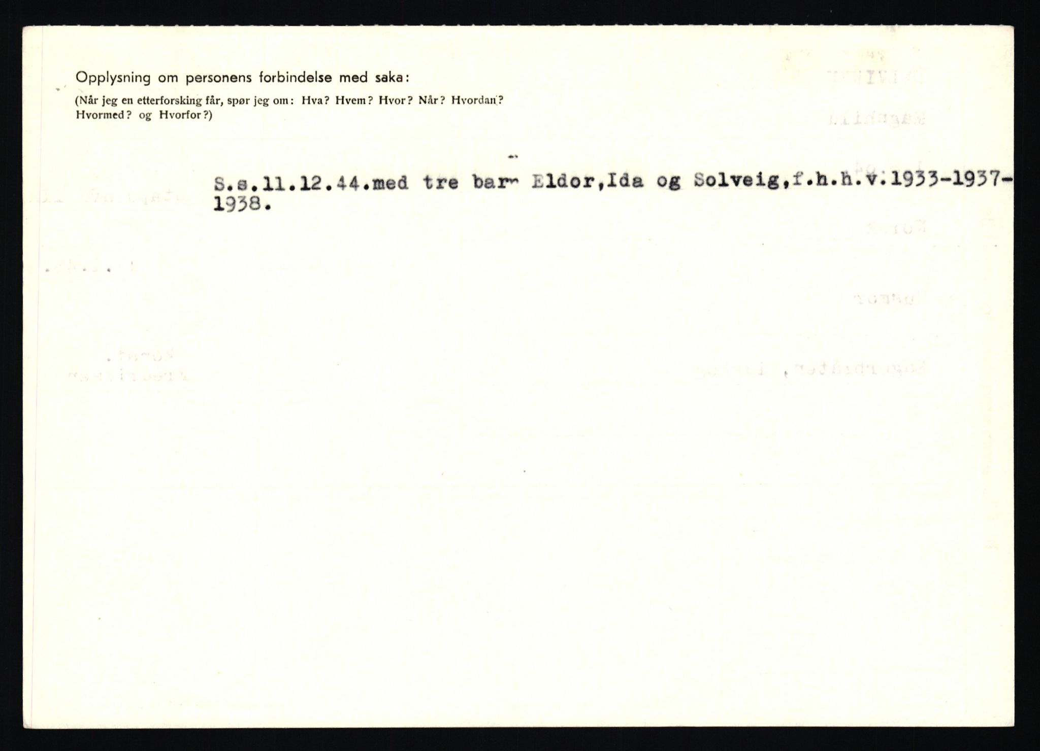 Statspolitiet - Hovedkontoret / Osloavdelingen, AV/RA-S-1329/C/Ca/L0003: Brechan - Eichinger	, 1943-1945, p. 3320