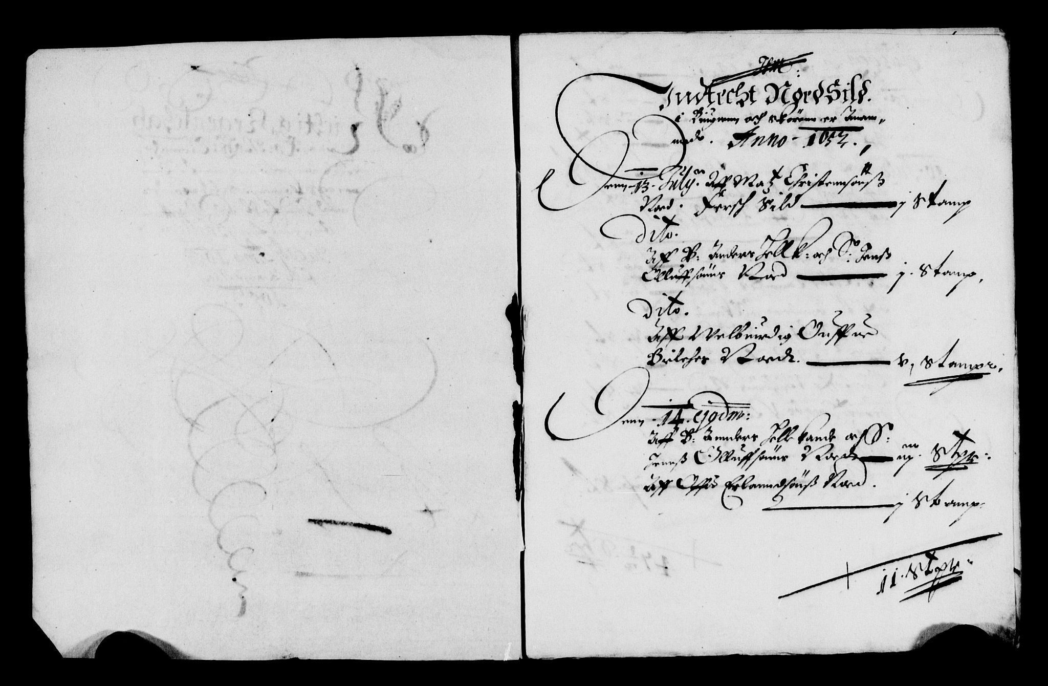 Rentekammeret inntil 1814, Reviderte regnskaper, Lensregnskaper, RA/EA-5023/R/Rb/Rbw/L0108: Trondheim len, 1652-1653