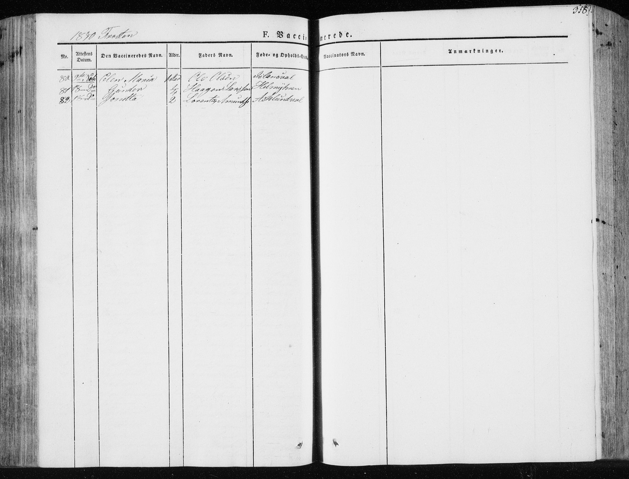 Ministerialprotokoller, klokkerbøker og fødselsregistre - Nord-Trøndelag, AV/SAT-A-1458/713/L0115: Parish register (official) no. 713A06, 1838-1851, p. 358