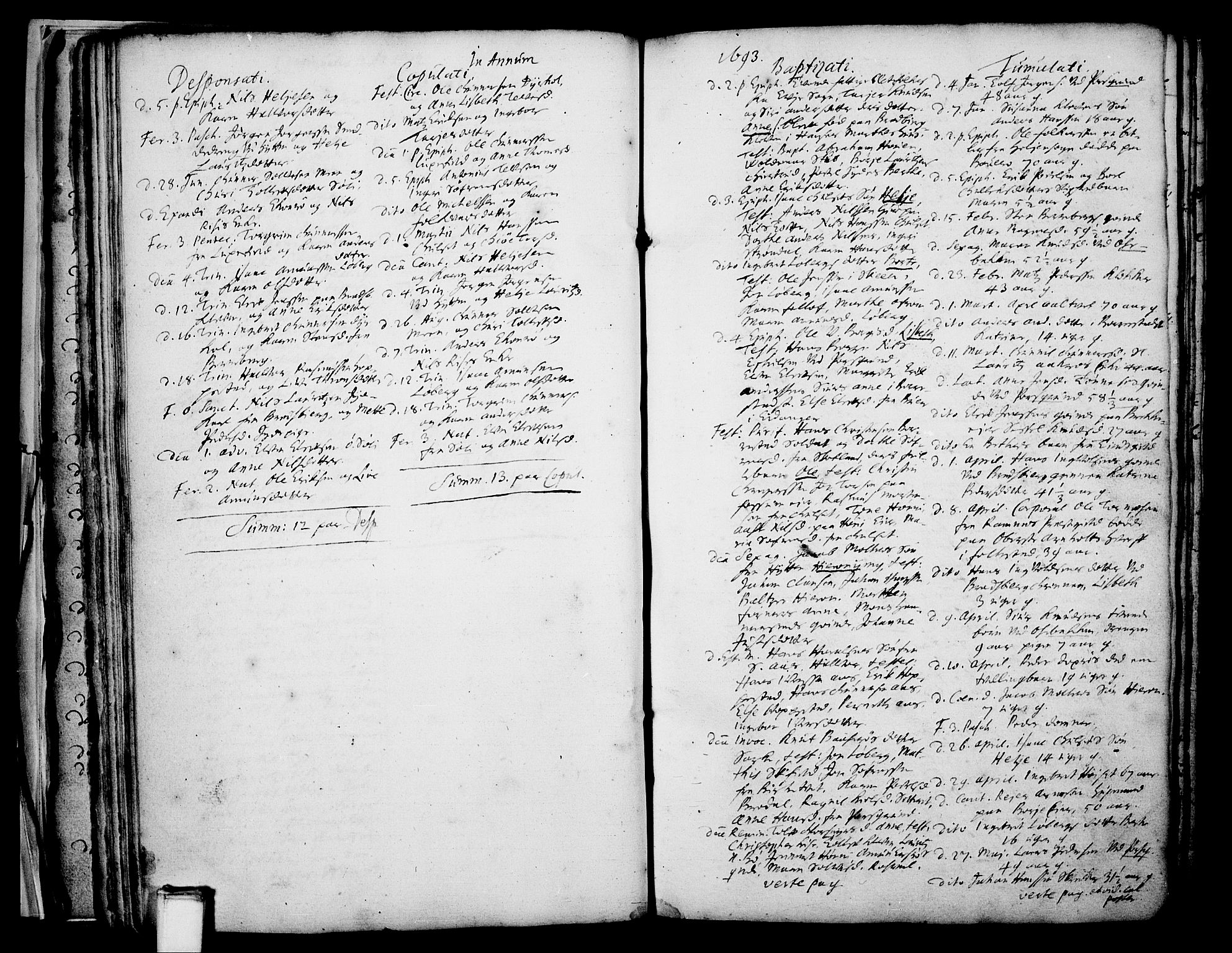 Gjerpen kirkebøker, SAKO/A-265/F/Fa/L0001: Parish register (official) no. I 1, 1681-1746