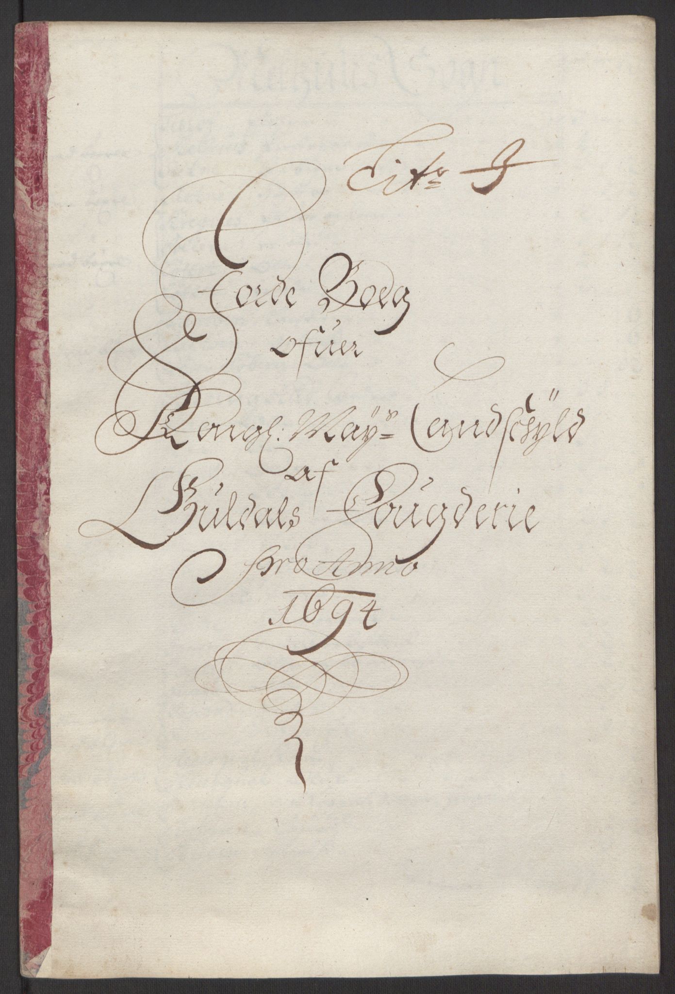 Rentekammeret inntil 1814, Reviderte regnskaper, Fogderegnskap, RA/EA-4092/R60/L3944: Fogderegnskap Orkdal og Gauldal, 1694, p. 379