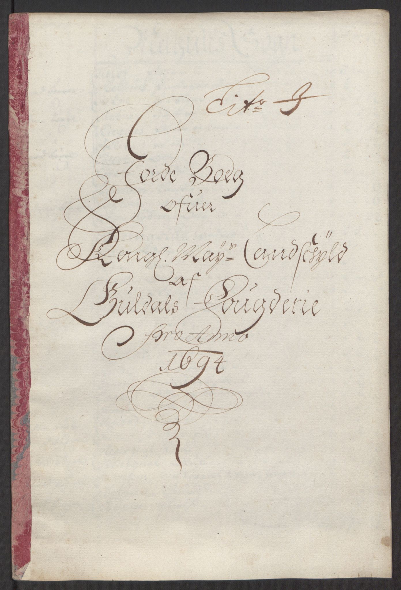 Rentekammeret inntil 1814, Reviderte regnskaper, Fogderegnskap, AV/RA-EA-4092/R60/L3944: Fogderegnskap Orkdal og Gauldal, 1694, p. 379