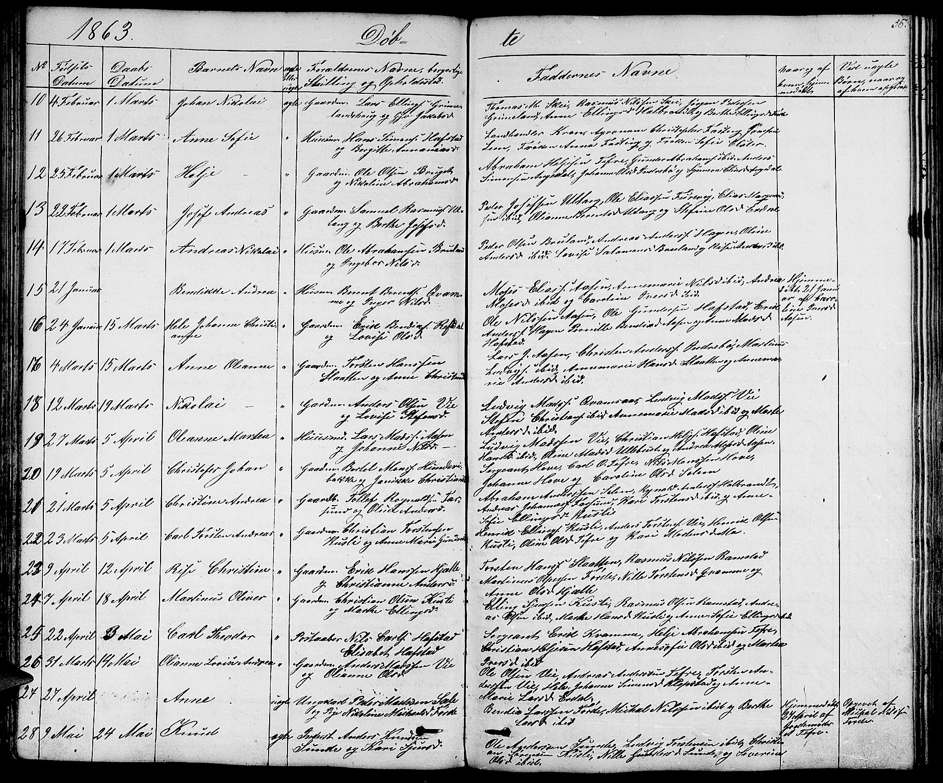 Førde sokneprestembete, AV/SAB-A-79901/H/Hab/Haba/L0001: Parish register (copy) no. A 1, 1853-1880, p. 56