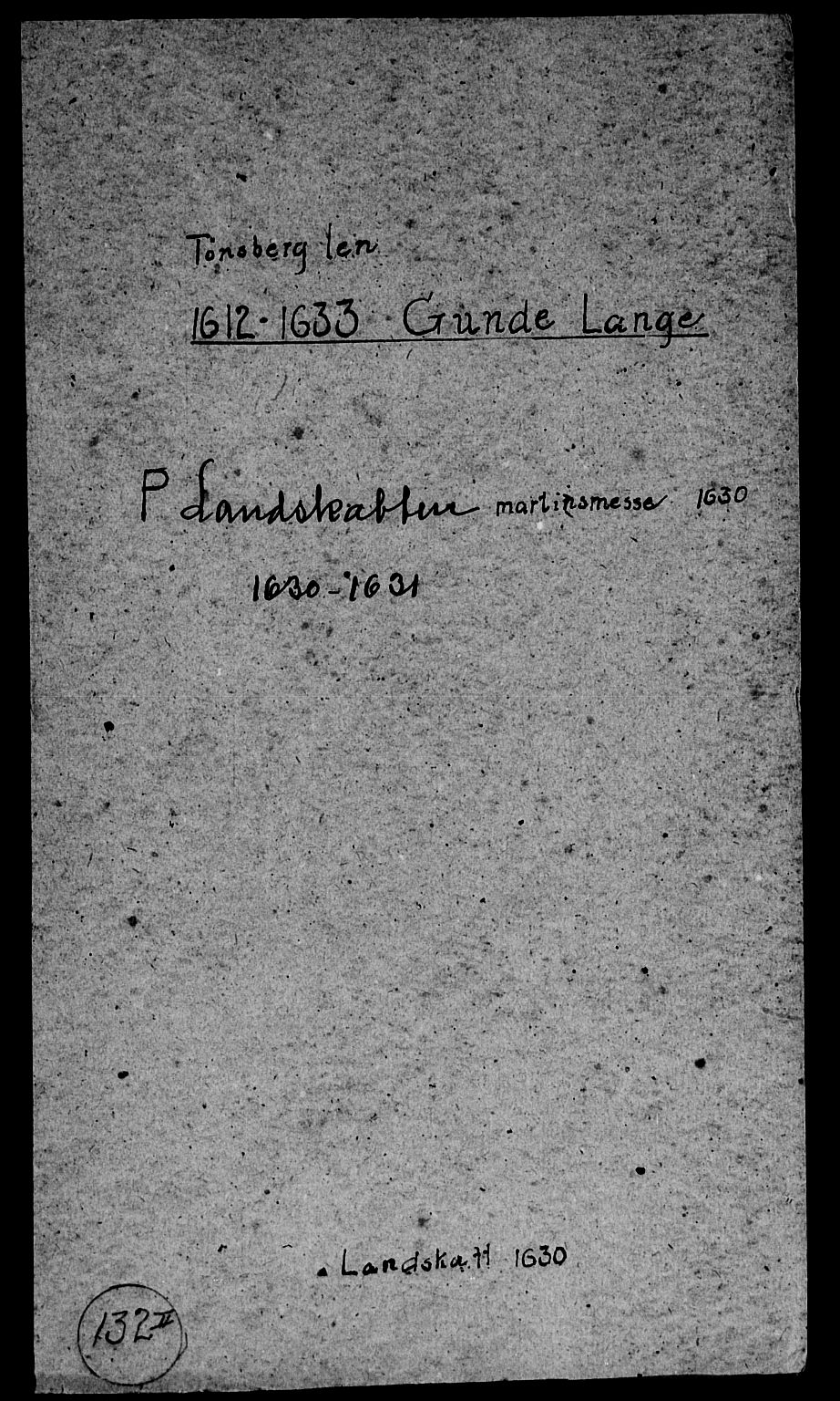 Rentekammeret inntil 1814, Reviderte regnskaper, Lensregnskaper, RA/EA-5023/R/Rb/Rbo/L0011: Tønsberg len, 1629-1631