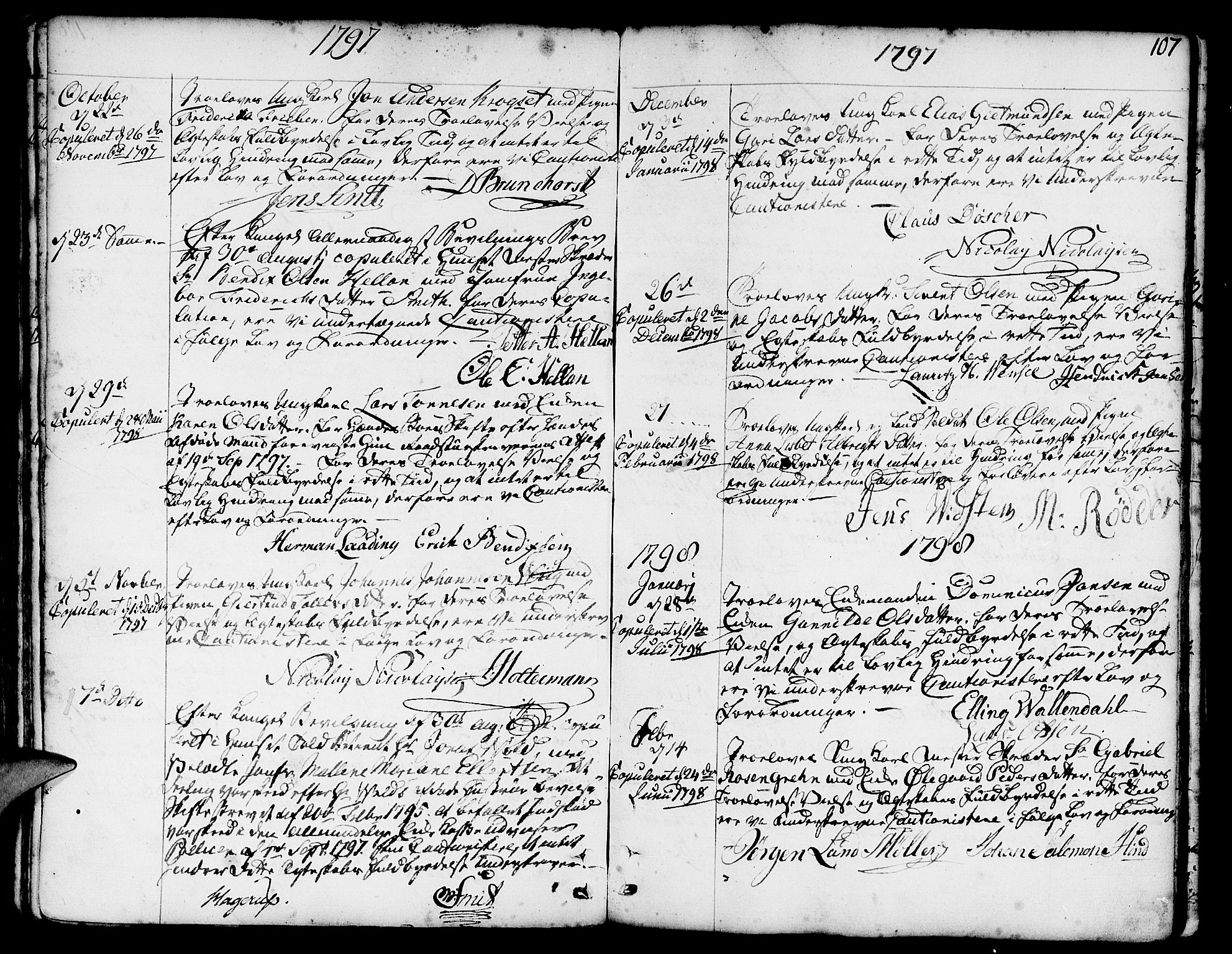 Nykirken Sokneprestembete, SAB/A-77101/H/Haa/L0008: Parish register (official) no. A 8, 1776-1814, p. 108