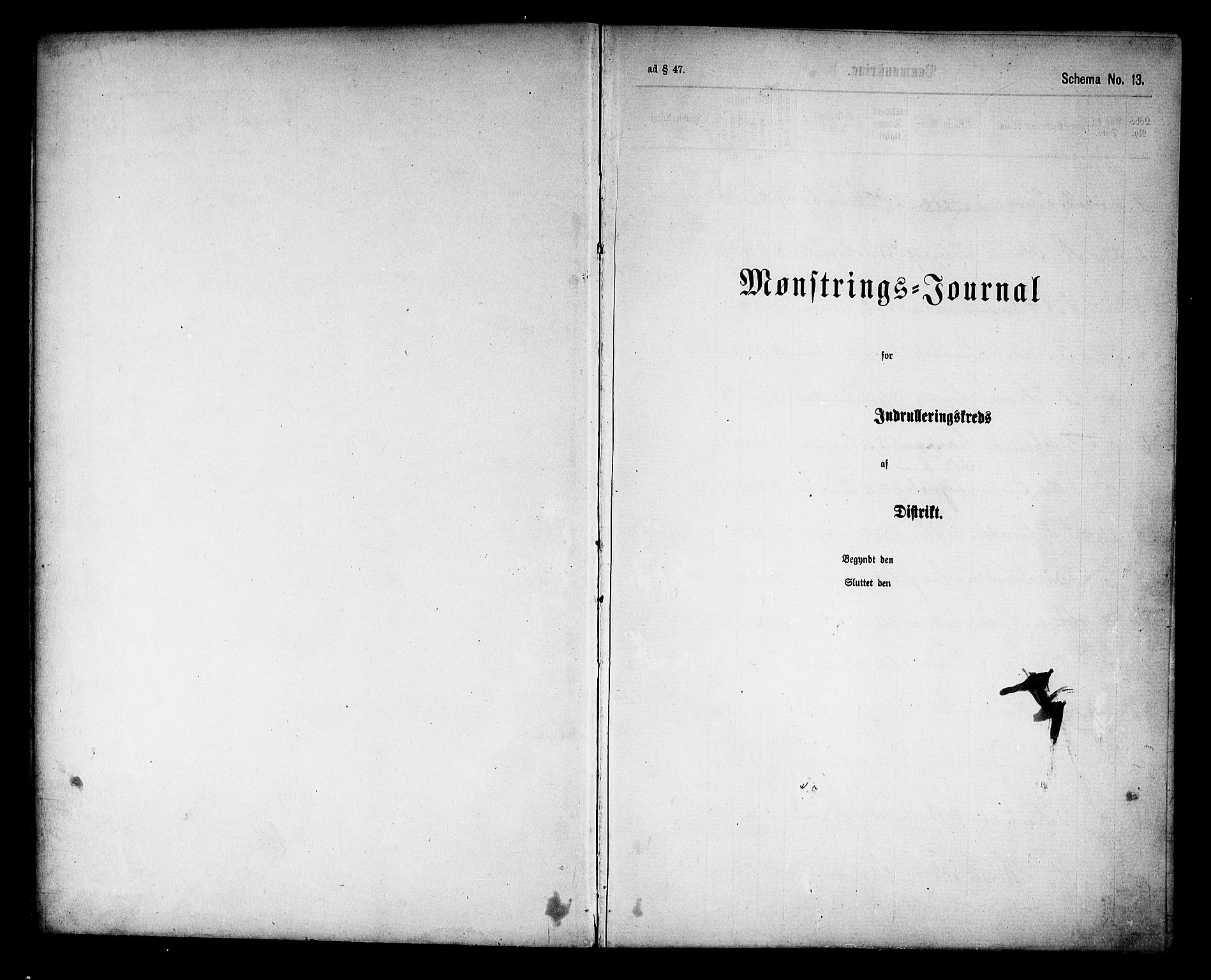 Son mønstringskontor, SAO/A-10569e/G/Ga/L0001: Mønstringsjournal, 1892-1911, p. 2