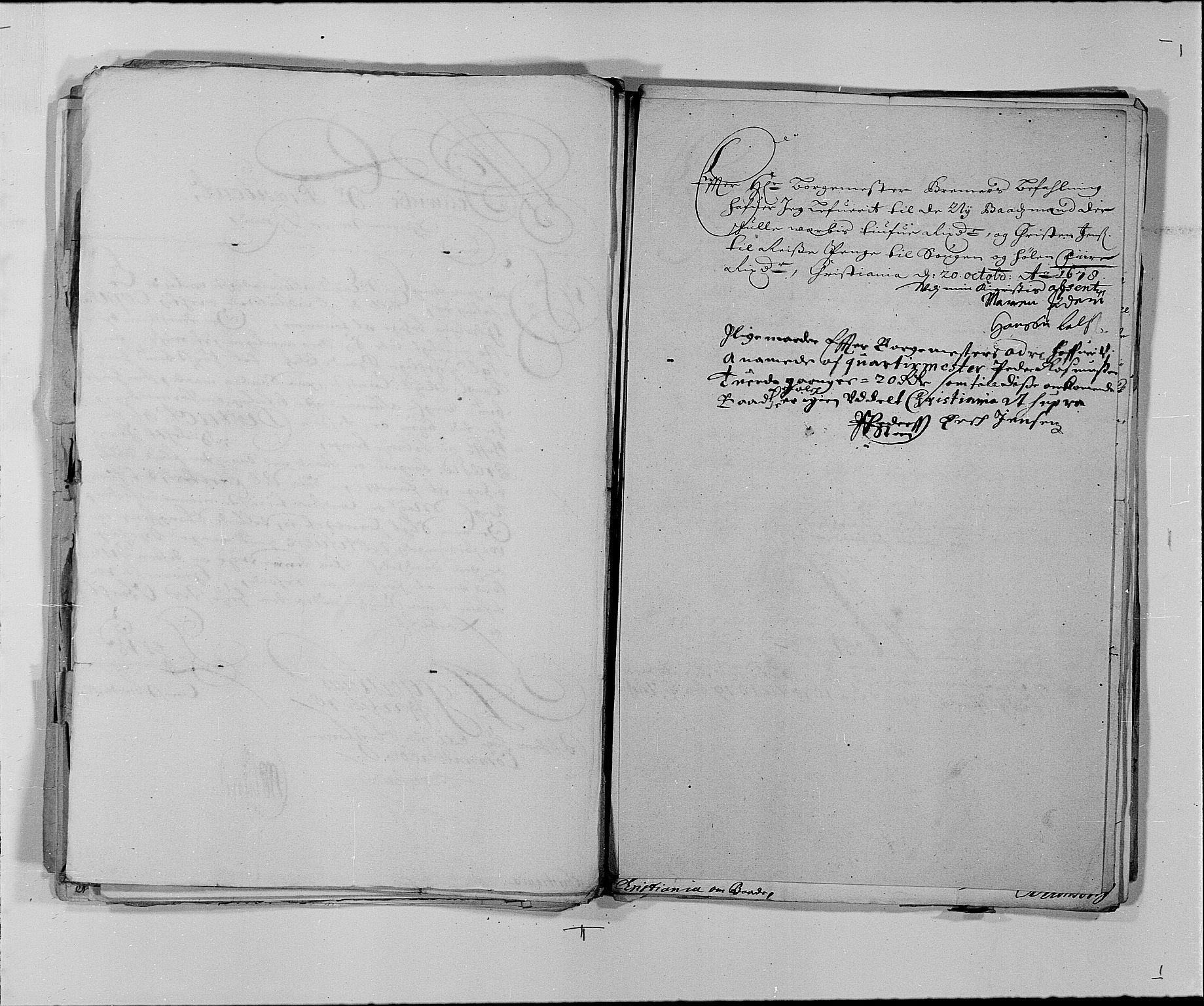 Rentekammeret inntil 1814, Reviderte regnskaper, Byregnskaper, RA/EA-4066/R/Re/L0058: [E3] Kontribusjonsregnskap (med Bragernes og Strømsø), 1675-1679, p. 270