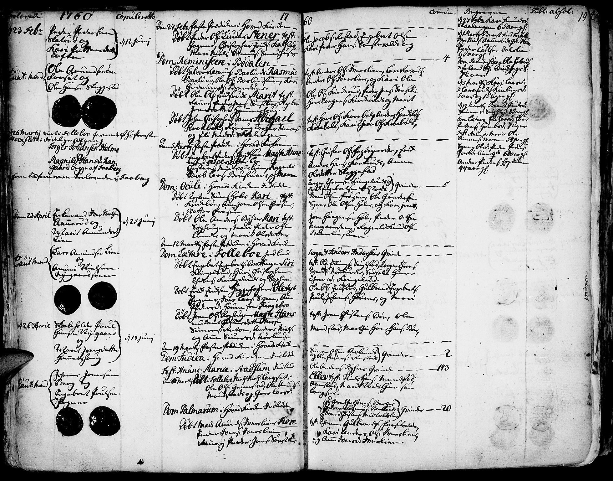 Gausdal prestekontor, SAH/PREST-090/H/Ha/Haa/L0003: Parish register (official) no. 3, 1758-1809, p. 19