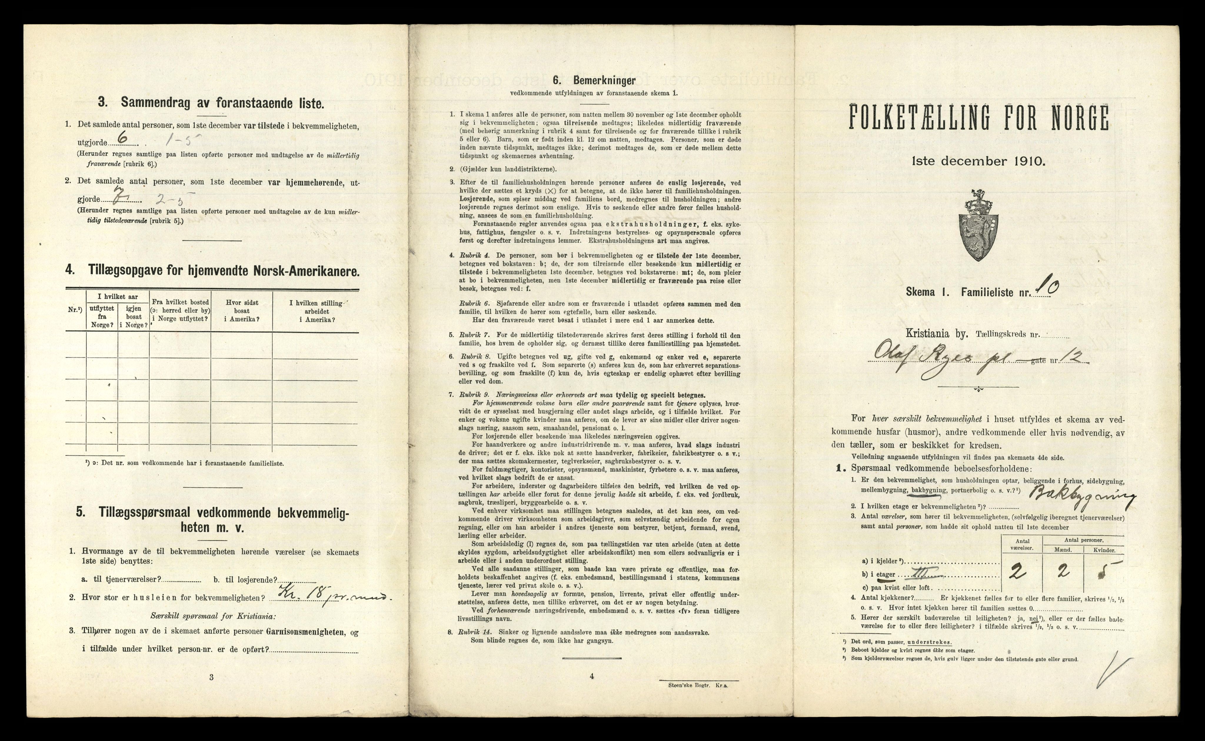 RA, 1910 census for Kristiania, 1910, p. 73729