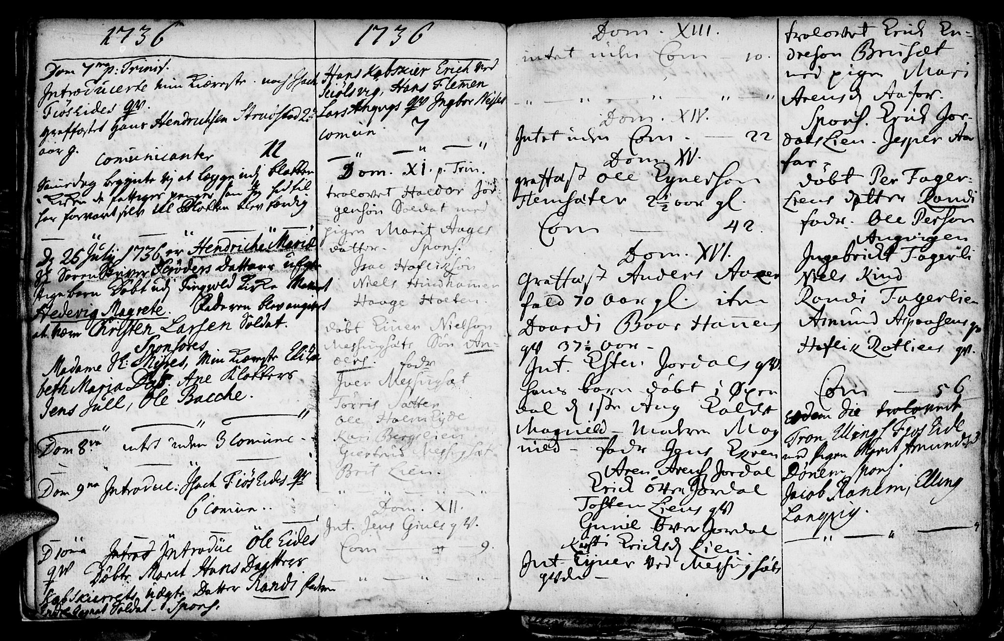 Ministerialprotokoller, klokkerbøker og fødselsregistre - Møre og Romsdal, AV/SAT-A-1454/586/L0978: Parish register (official) no. 586A04, 1732-1751