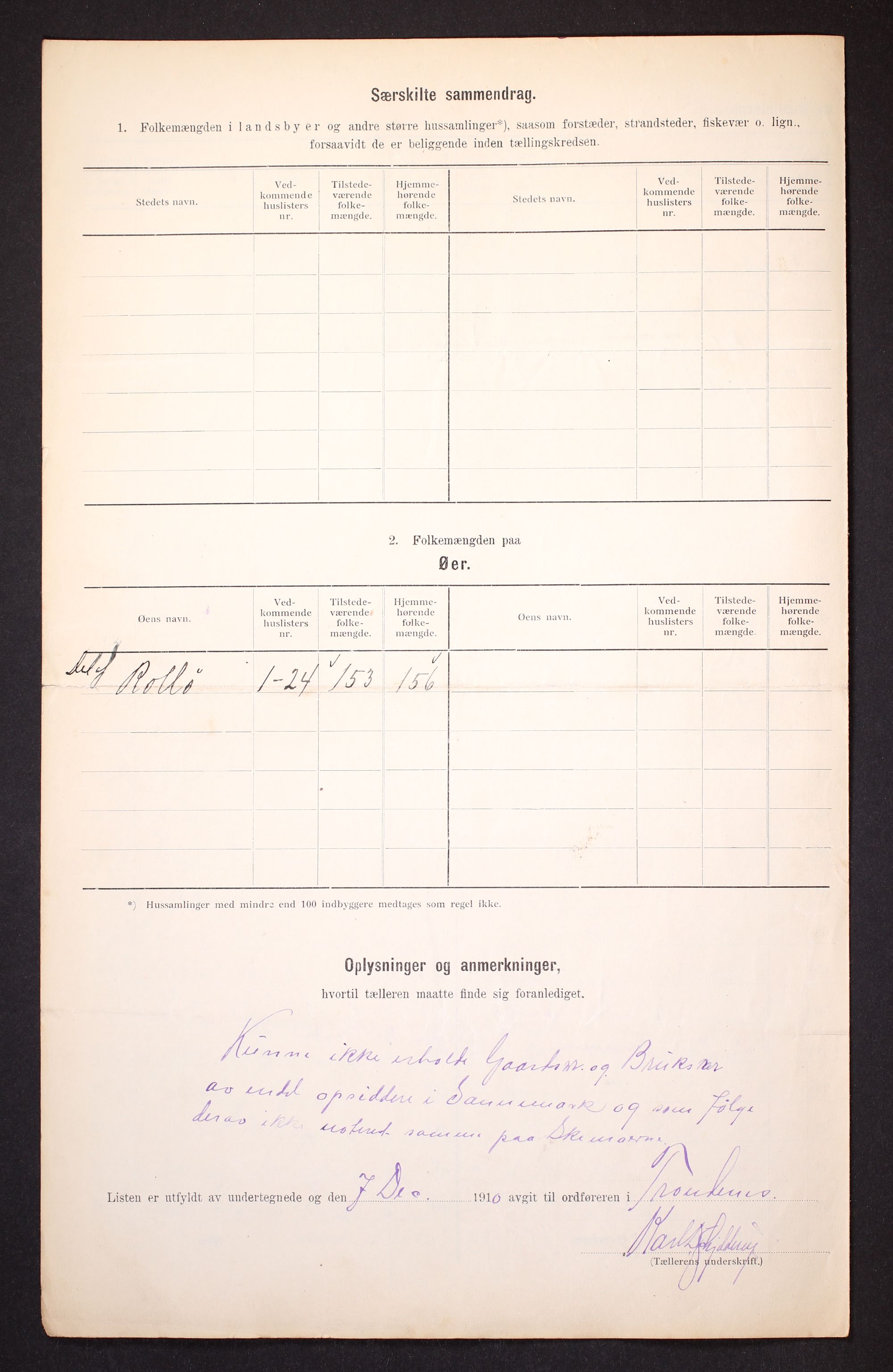 RA, 1910 census for Trondenes, 1910, p. 8