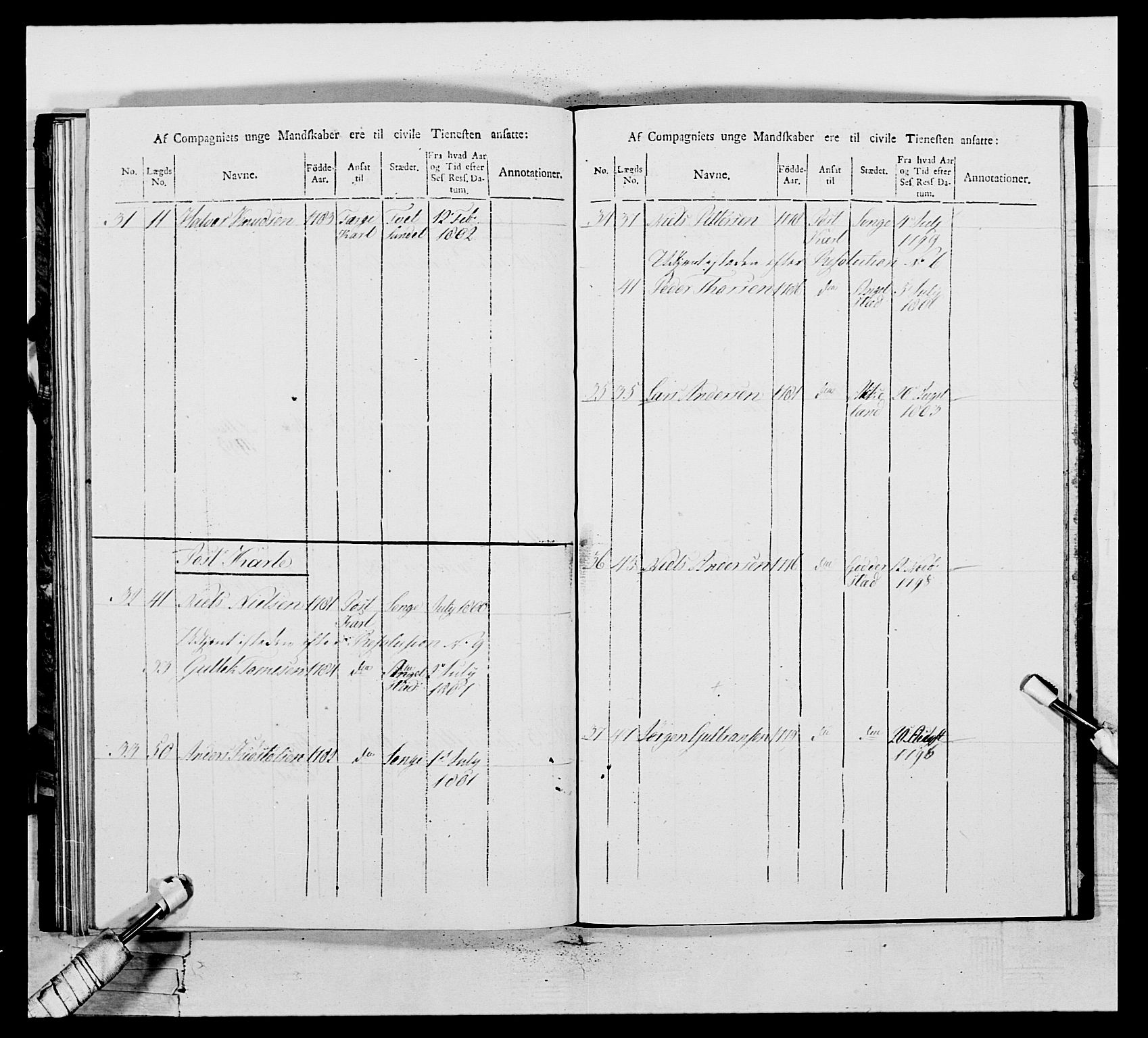 Generalitets- og kommissariatskollegiet, Det kongelige norske kommissariatskollegium, RA/EA-5420/E/Eh/L0110: Vesterlenske nasjonale infanteriregiment, 1810, p. 420