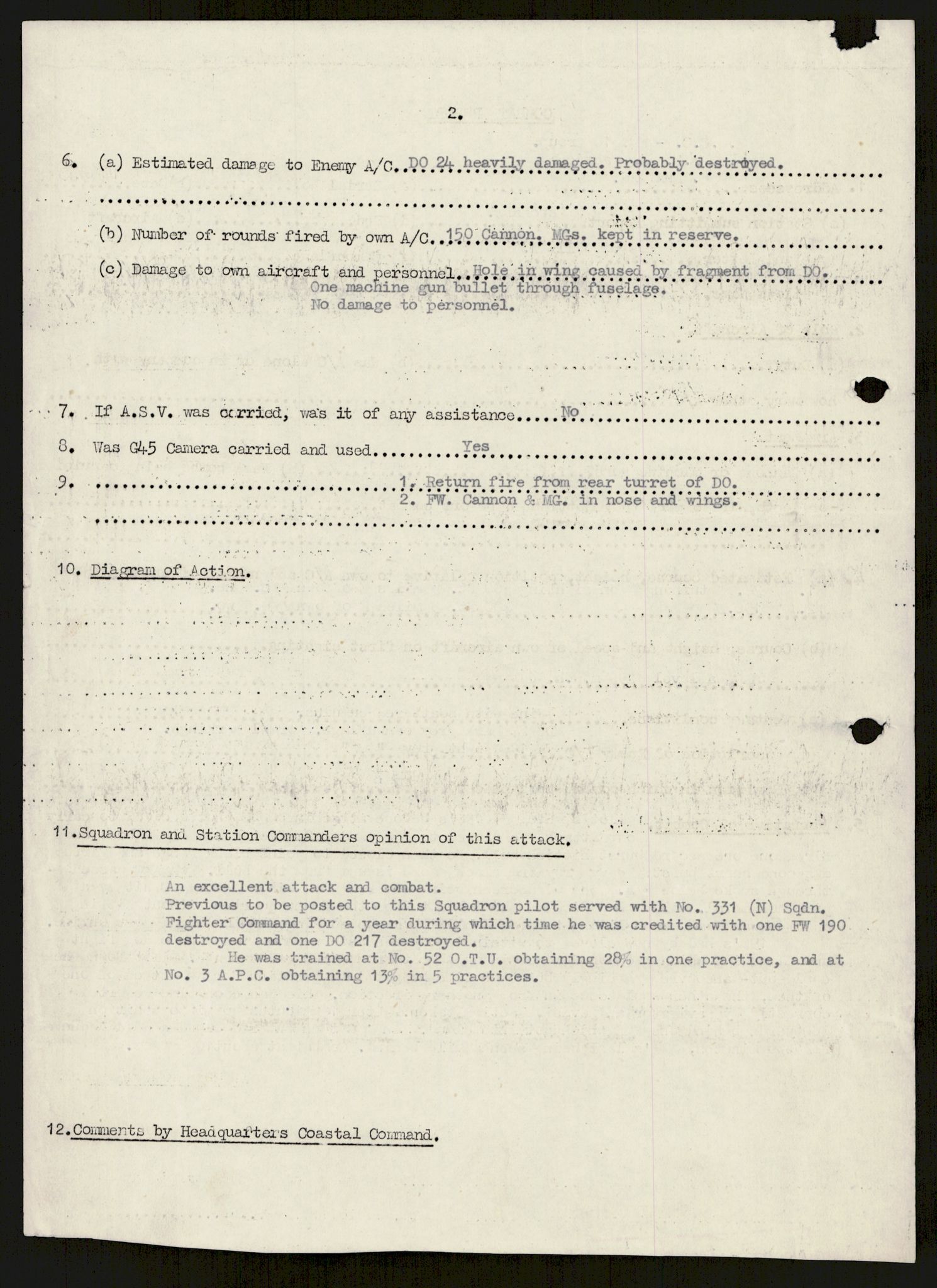 Forsvaret, 333 Skvadron, AV/RA-RAFA-2003/1/Da/L0041: Combat, Crash and and Circumstantial Reports , 1943-1945, p. 532