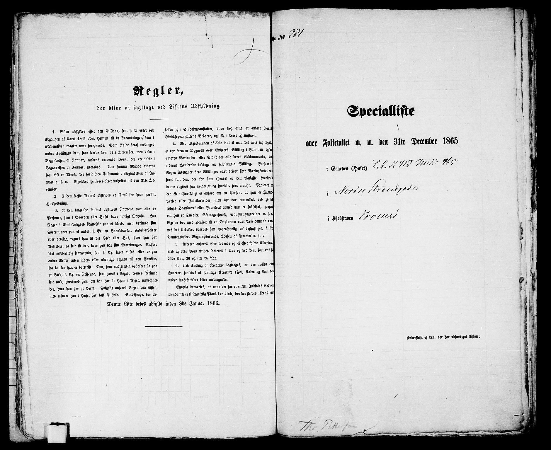 RA, 1865 census for Tromsø, 1865, p. 780