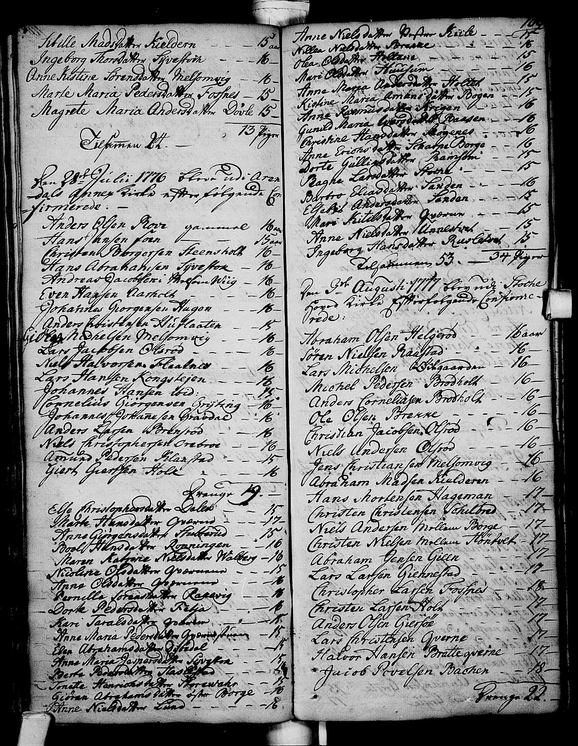 Stokke kirkebøker, AV/SAKO-A-320/F/Fa/L0003: Parish register (official) no. I 3, 1771-1803, p. 109