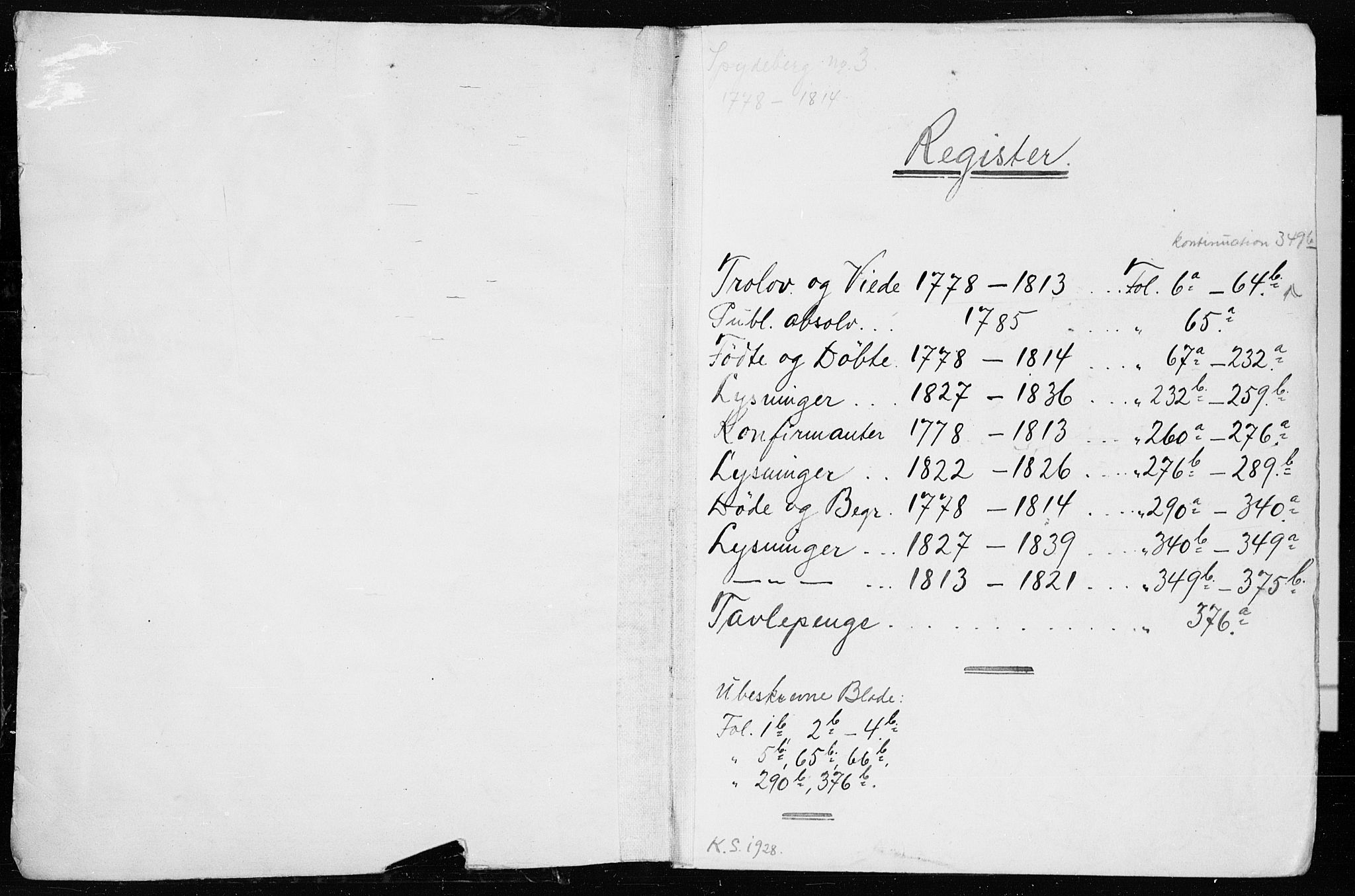 Spydeberg prestekontor Kirkebøker, AV/SAO-A-10924/F/Fa/L0003: Parish register (official) no. I 3, 1778-1814