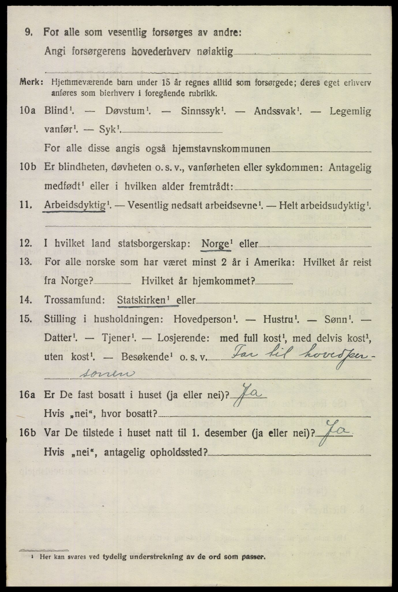 SAH, 1920 census for Åmot, 1920, p. 9628