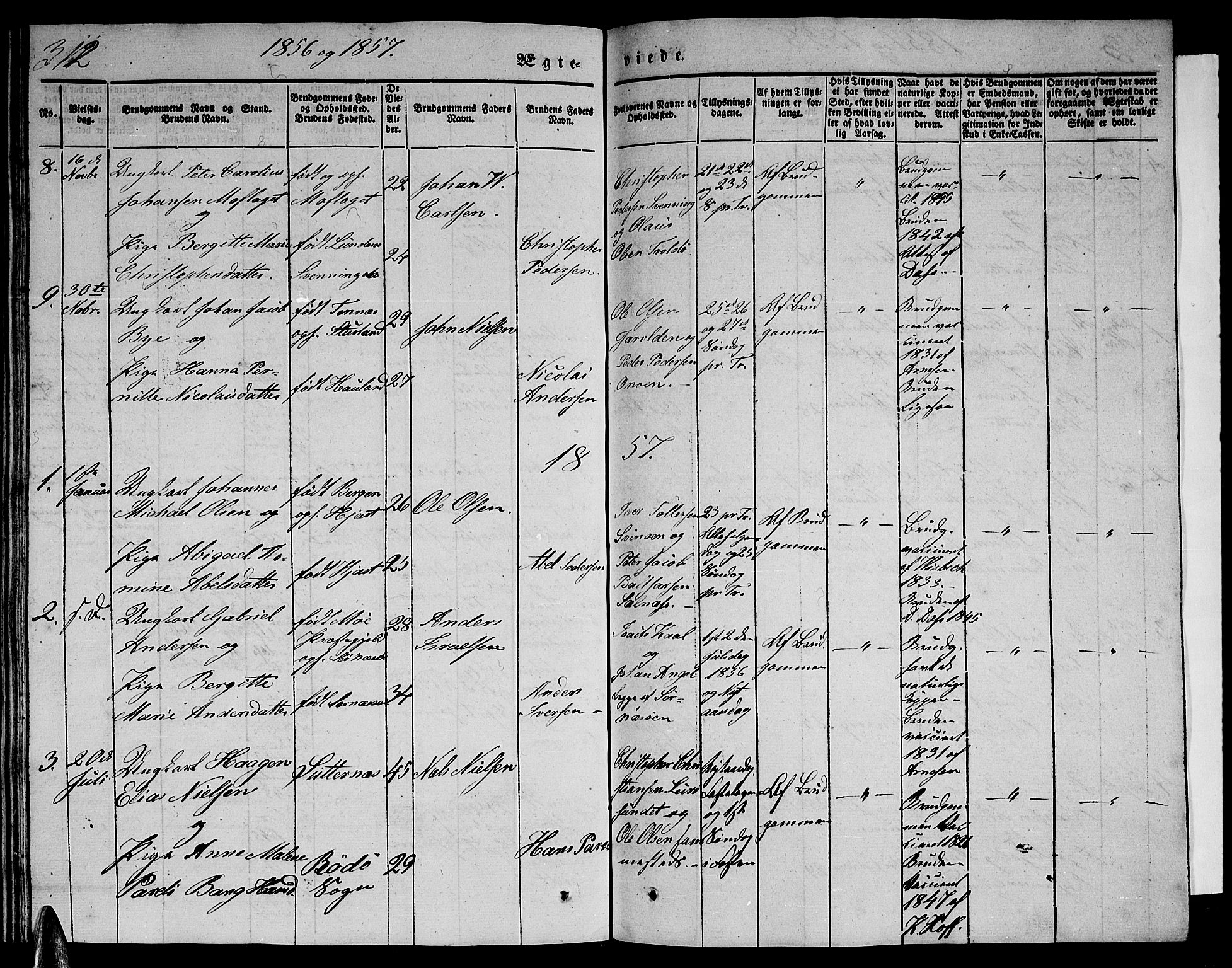 Ministerialprotokoller, klokkerbøker og fødselsregistre - Nordland, AV/SAT-A-1459/839/L0572: Parish register (copy) no. 839C02, 1841-1873, p. 312