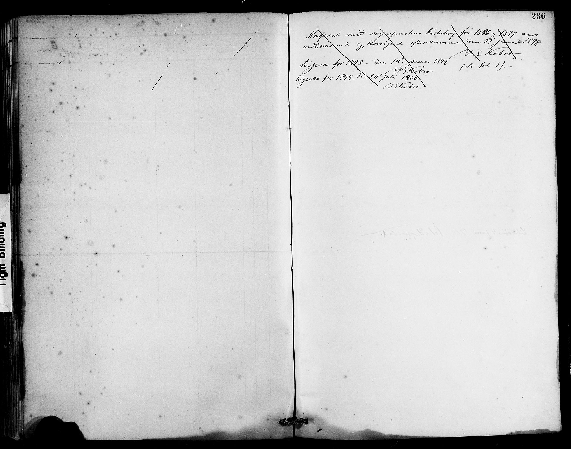 Husnes Sokneprestembete, SAB/A-75901/H/Hab: Parish register (copy) no. B 2, 1884-1914, p. 236