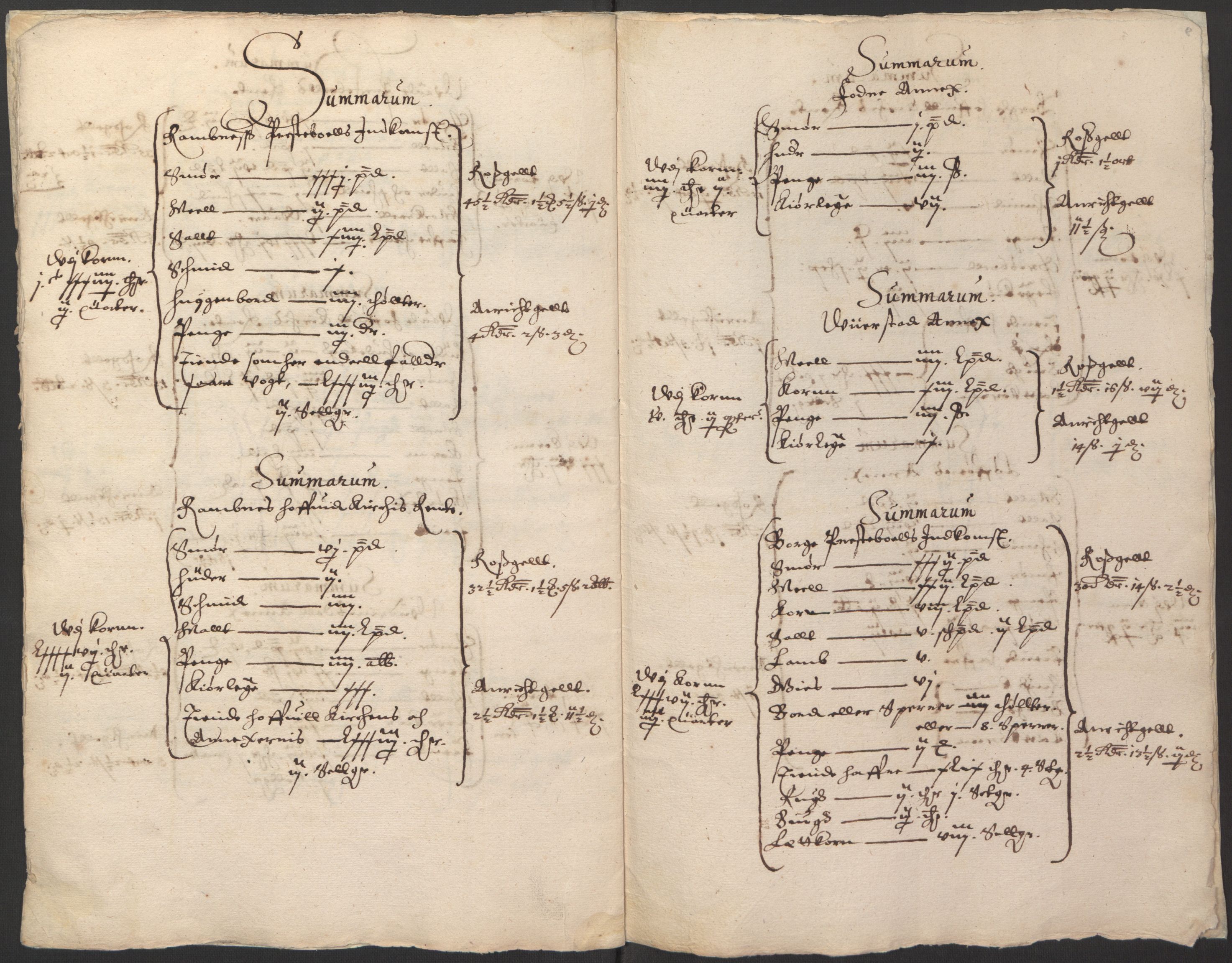 Stattholderembetet 1572-1771, AV/RA-EA-2870/Ek/L0014/0001: Jordebøker til utlikning av rosstjeneste 1624-1626: / Kirke- og prestebolsinntekter i Oslo og Hamar bispedømme, 1625-1626, p. 150