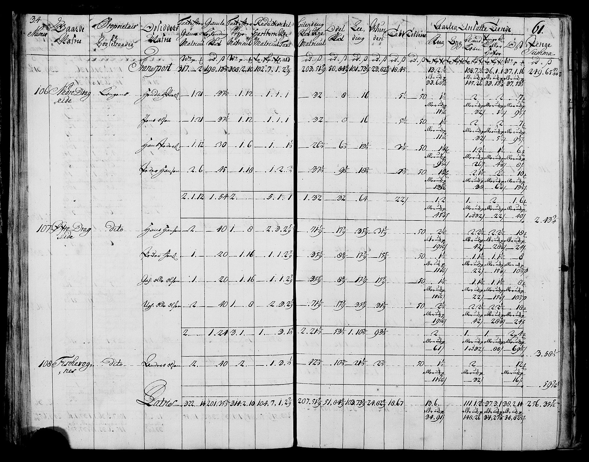 Rentekammeret inntil 1814, Realistisk ordnet avdeling, AV/RA-EA-4070/N/Nb/Nbf/L0173: Salten matrikkelprotokoll, 1723, p. 63