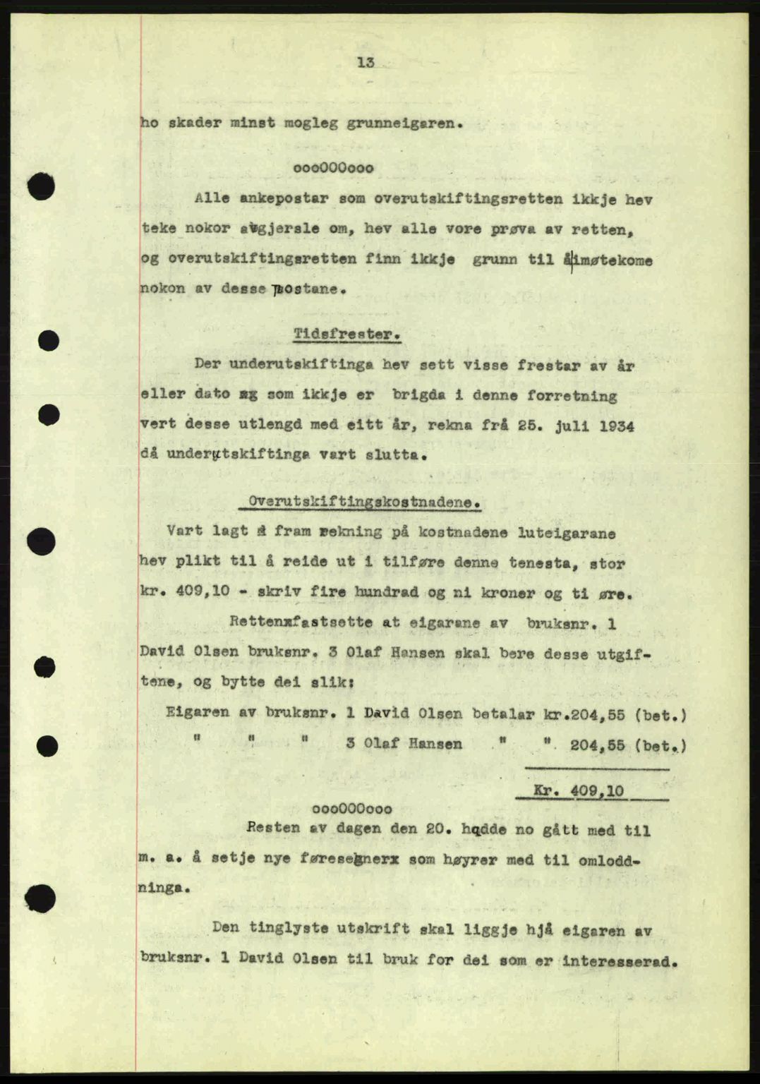 Romsdal sorenskriveri, AV/SAT-A-4149/1/2/2C: Mortgage book no. A1, 1936-1936, Diary no: : 944/1936