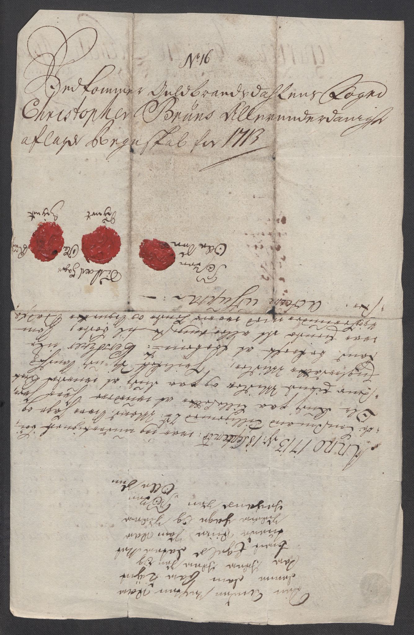 Rentekammeret inntil 1814, Reviderte regnskaper, Fogderegnskap, RA/EA-4092/R17/L1182: Fogderegnskap Gudbrandsdal, 1713, p. 447