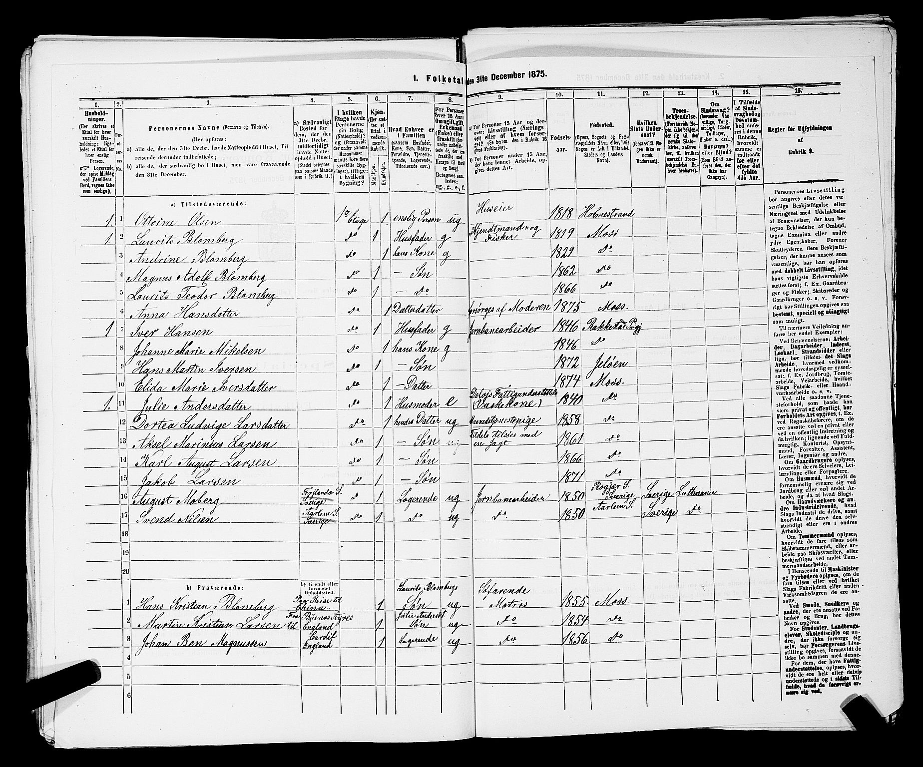 RA, 1875 census for 0104B Moss/Moss, 1875, p. 763