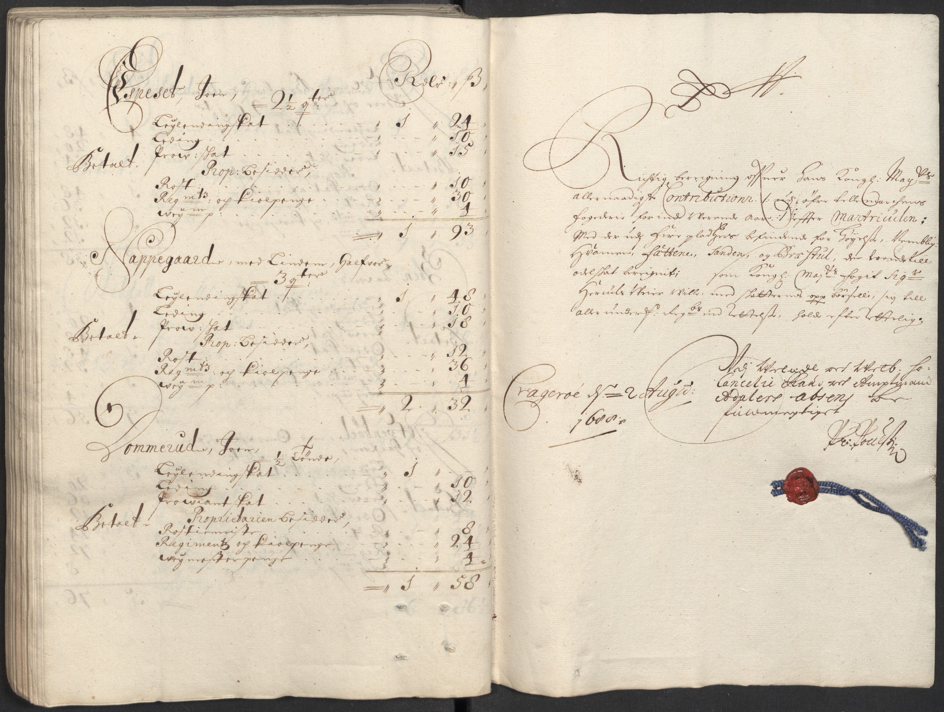 Rentekammeret inntil 1814, Reviderte regnskaper, Fogderegnskap, RA/EA-4092/R35/L2087: Fogderegnskap Øvre og Nedre Telemark, 1687-1689, p. 180